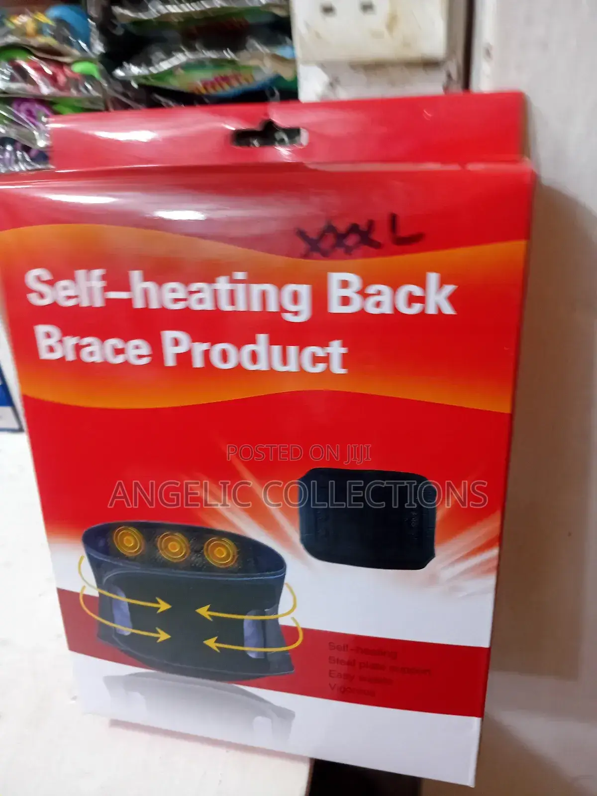 Self Heat Back Brace /Support
