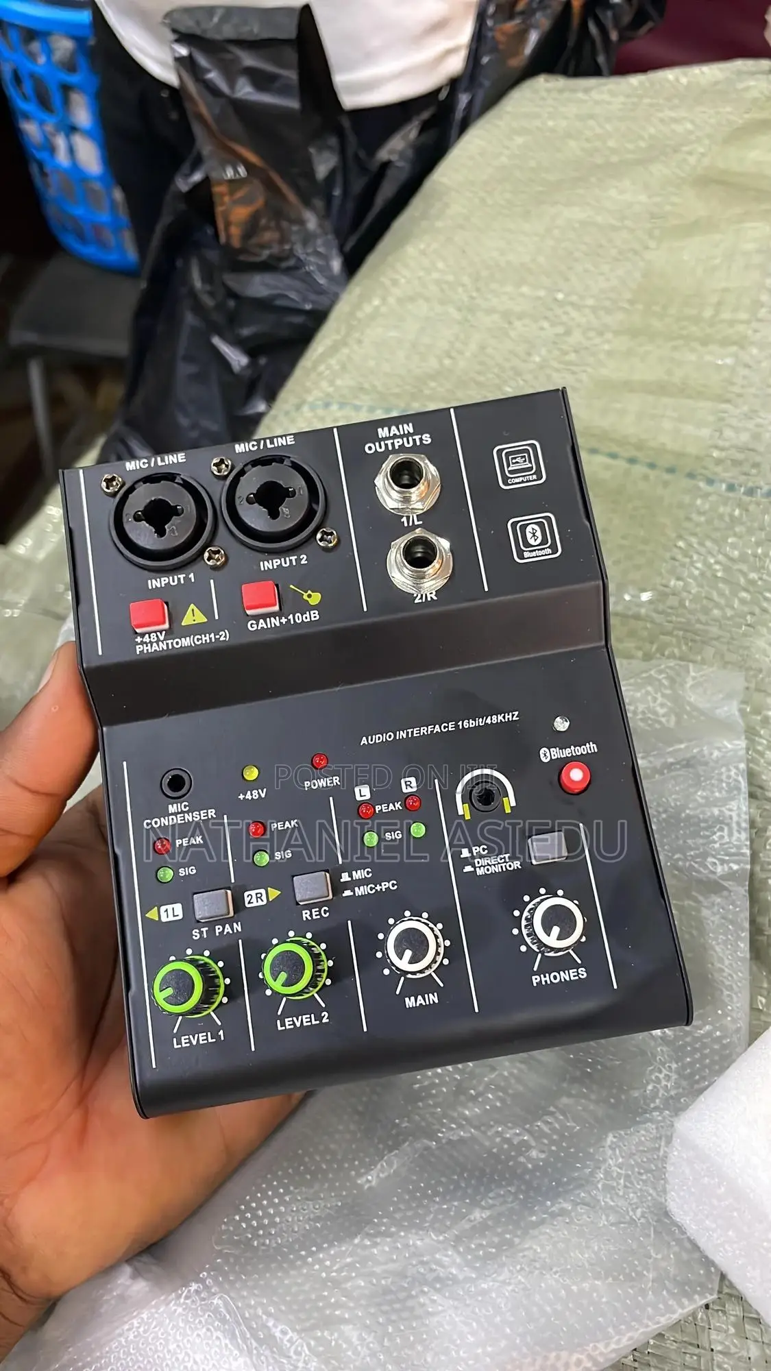Digital Audio Player- Audio Interface or Dj Mixer.