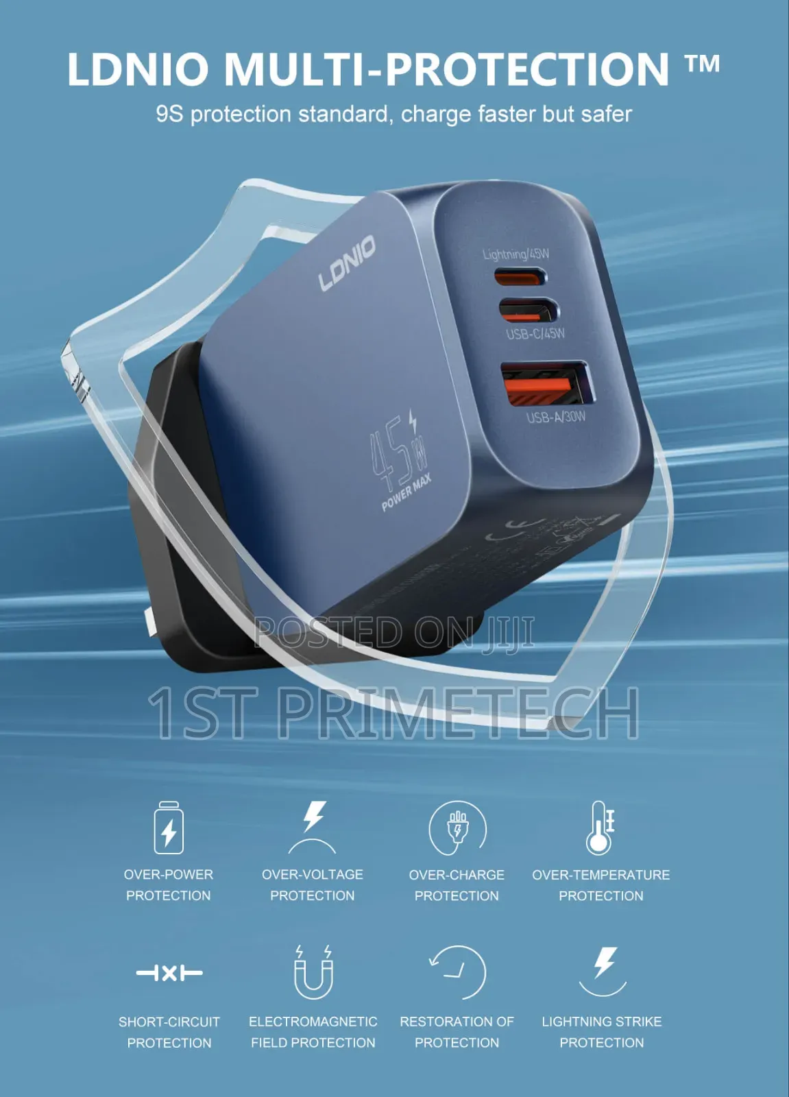 Ldnio 45w Usb C/a Super Fast Charger