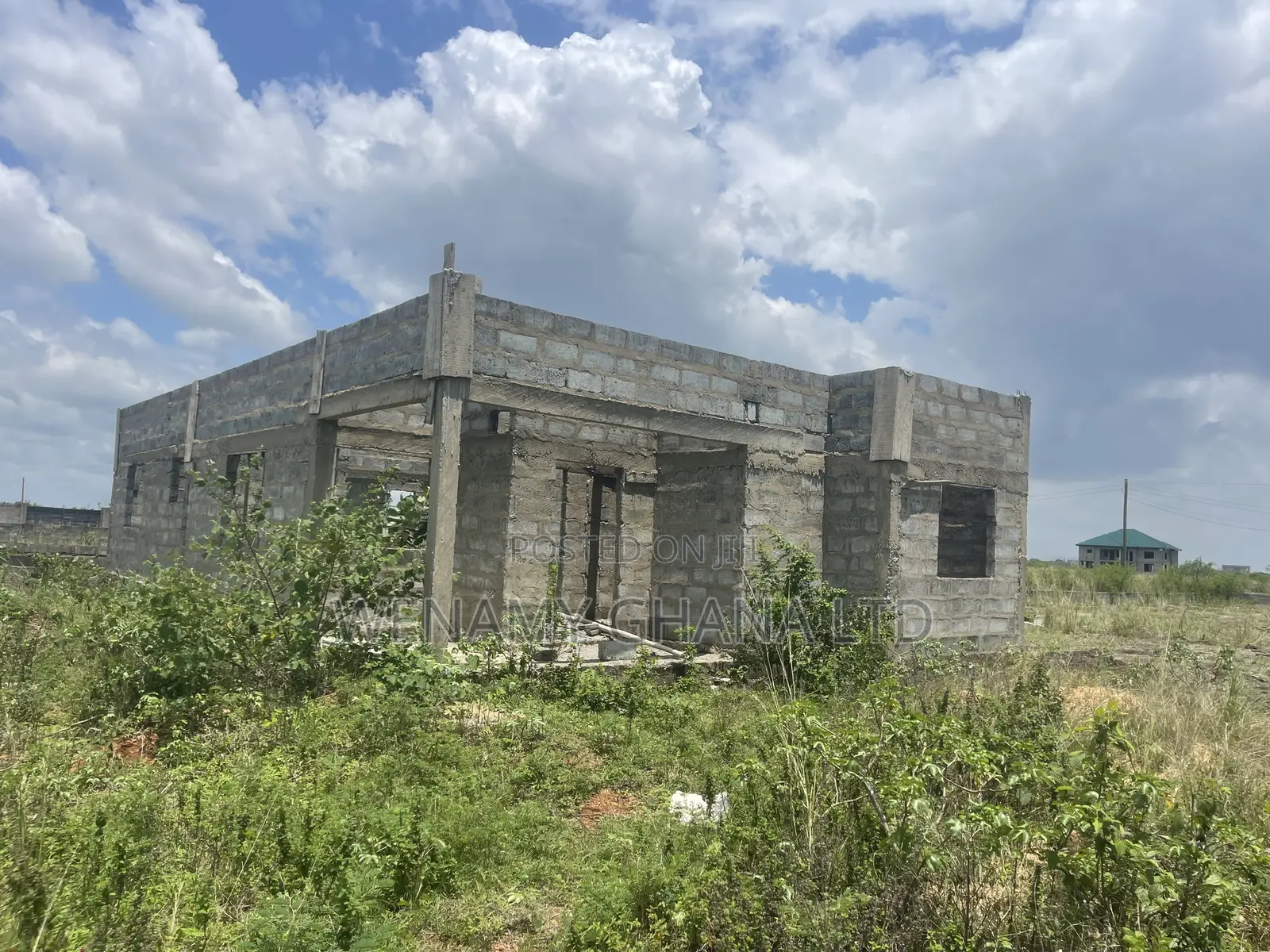 Uncompleted 2 Bedroom House For Sale At Prampram