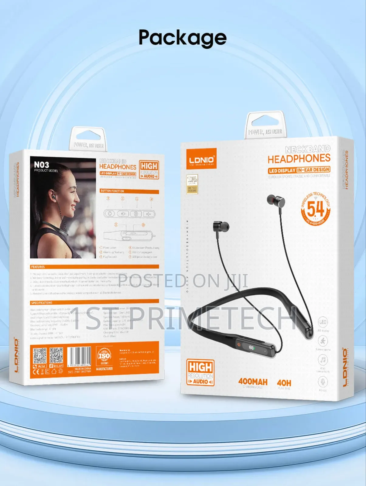 Ldnio N03 Neckband Bluetooth Headset