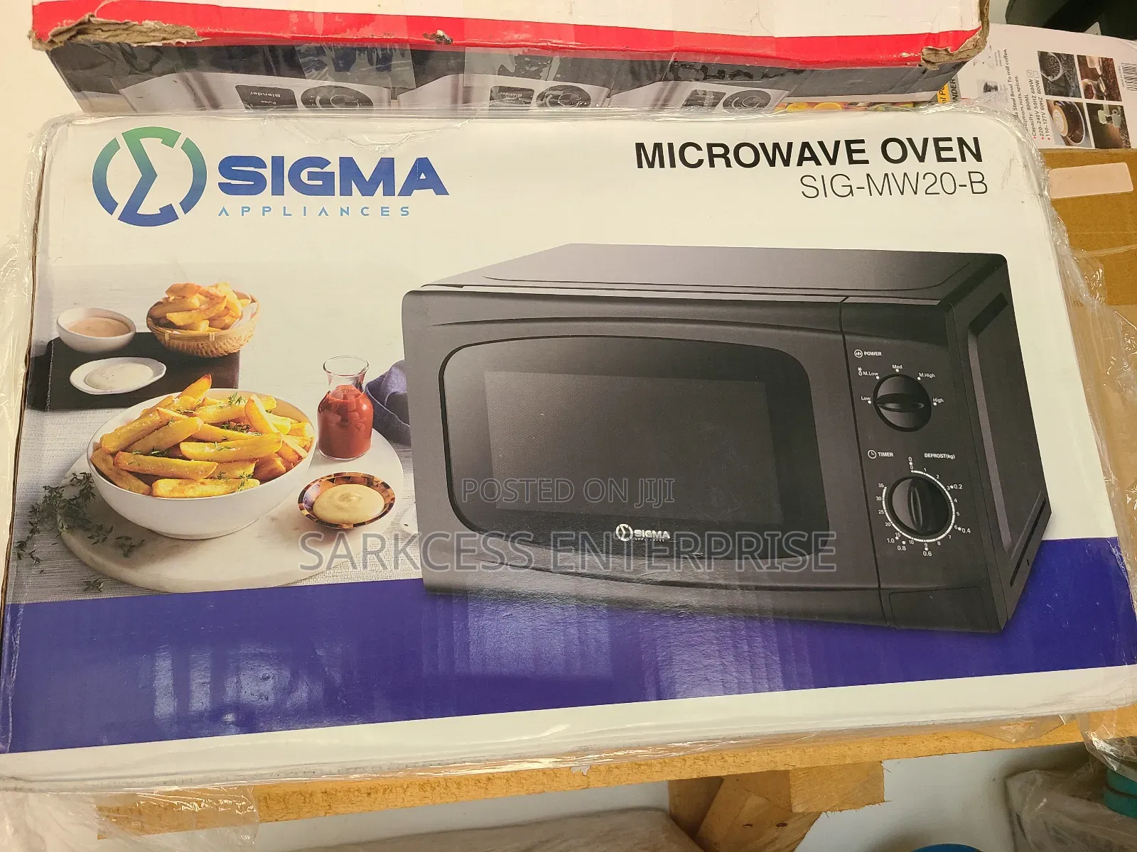 Sigma Sig-mw20 Microwave Oven Grill - 1200w - 20l - Black