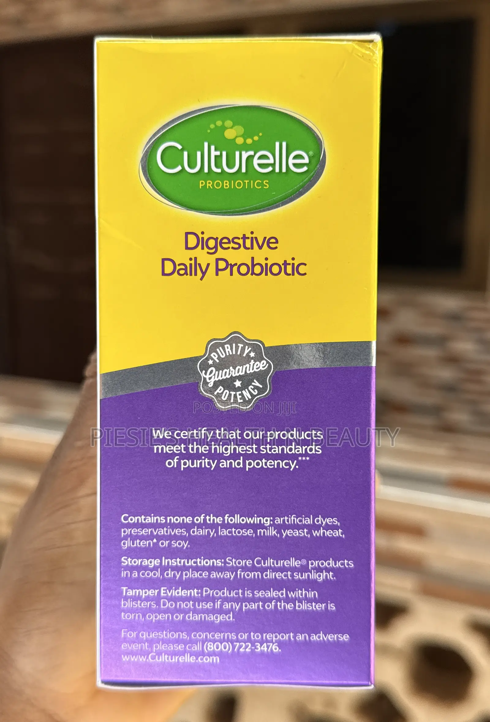Culturelle Daily Probiotics Digestive Health for Women Men