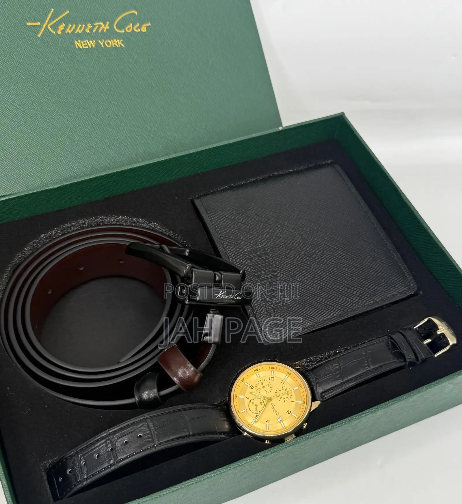 Belt,Watch Wallet Combo