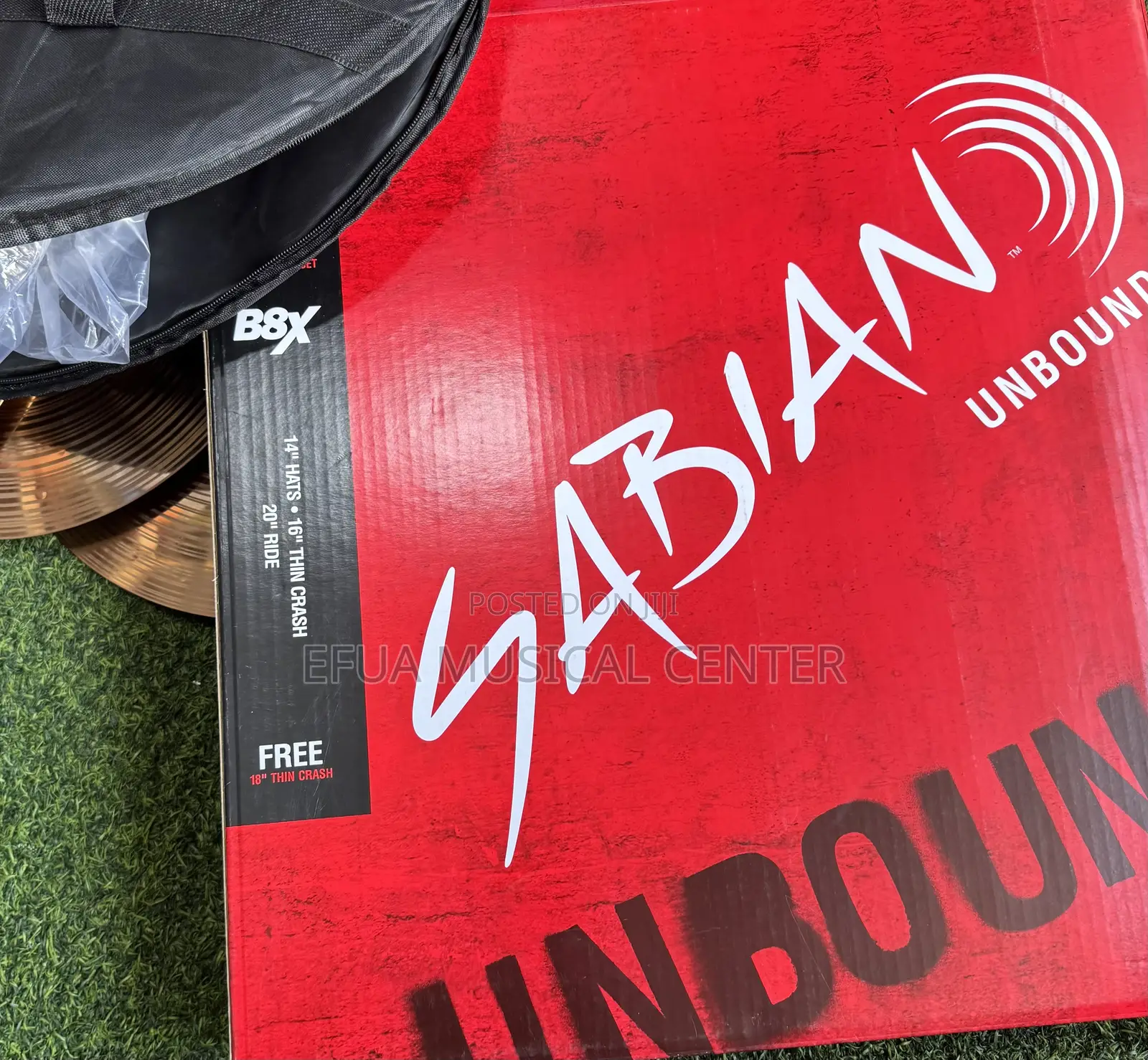 Sabian B8x Cymbal Set