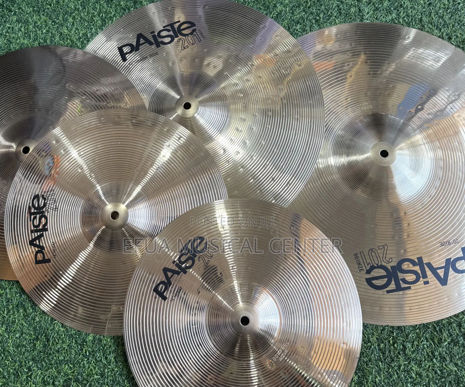 Paiste 4set Cymbals 20”18”16”14” Hihat Ride,Splash