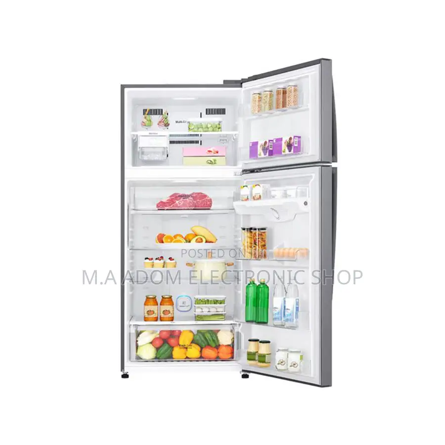 Lg Fridge Top Freezer 475 LTR Silver