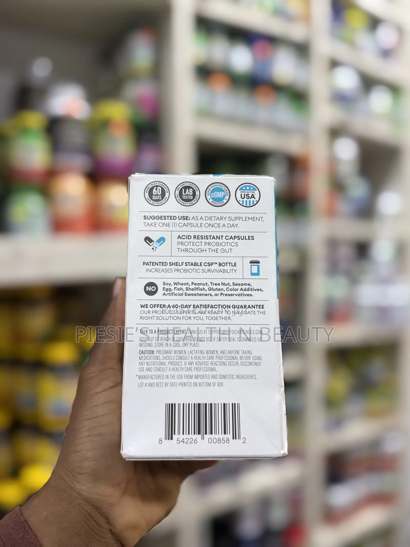 Physician's Choice Probiotics 60 Billion Cfu+Prebiotics 60s
