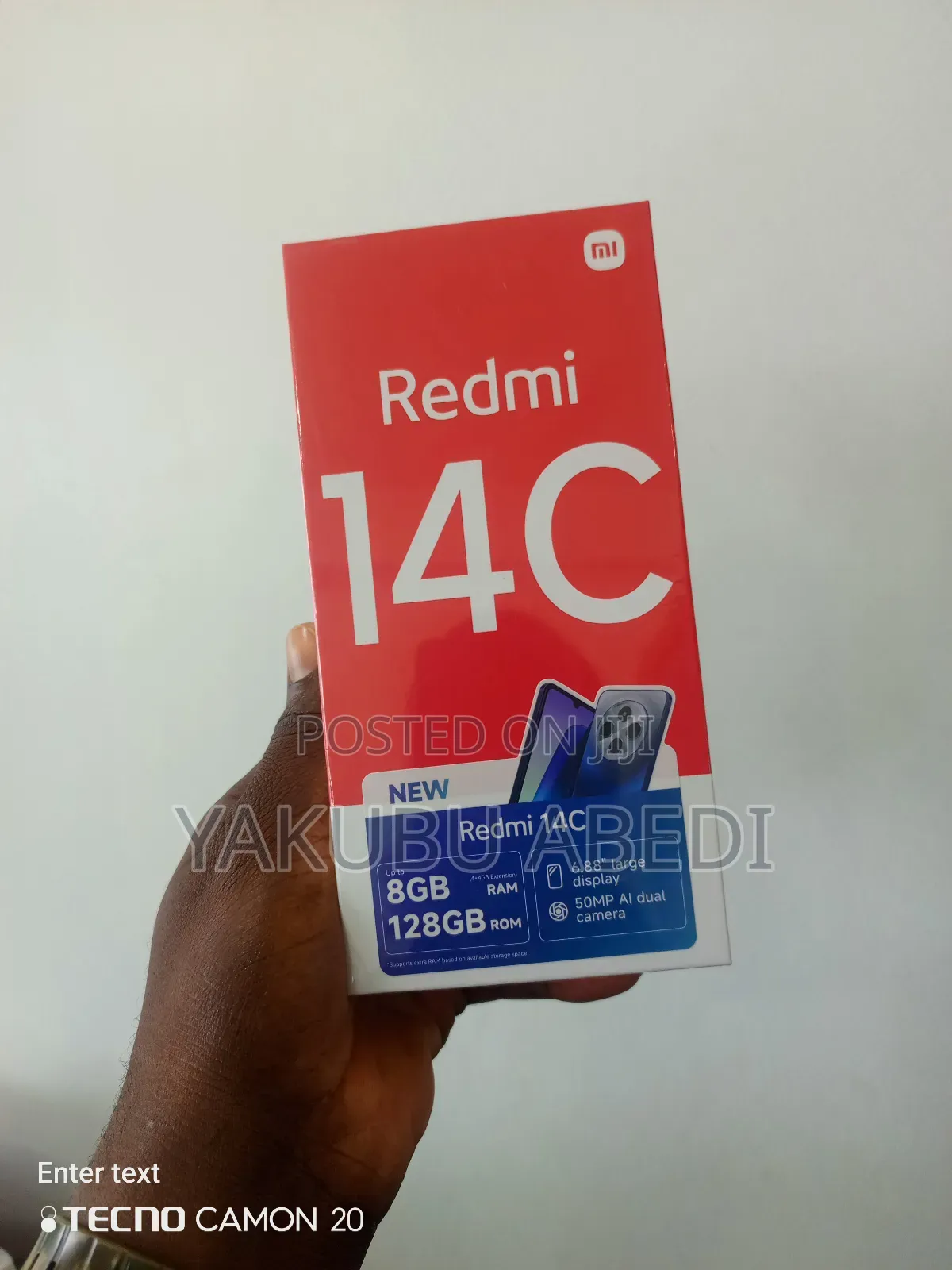 New Xiaomi Redmi 14C 128 GB Black