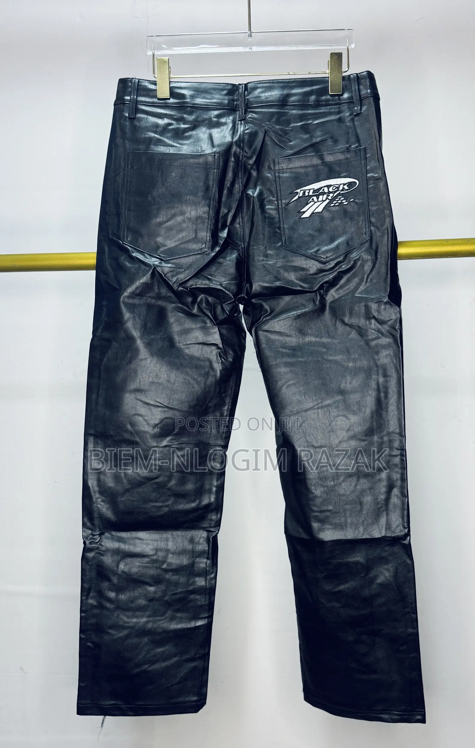 Black Air Topmost Quality Leather Down Available in Stock