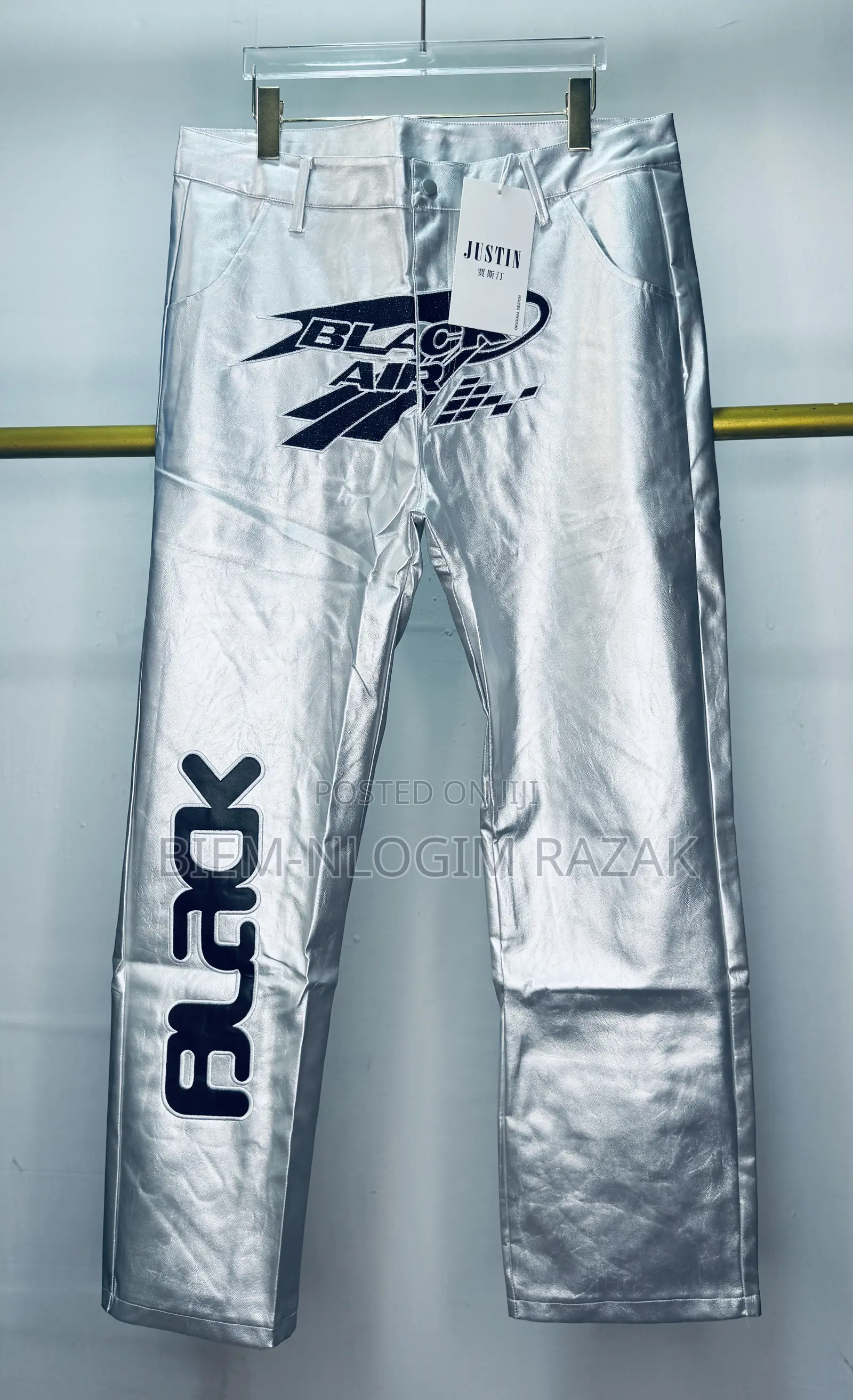 Black Air Topmost Quality Leather Down Available in Stock