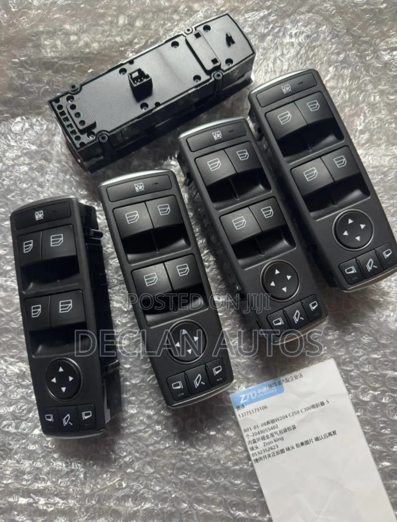 Master Window Switch C250, Cla250,Gla250°Glke250
