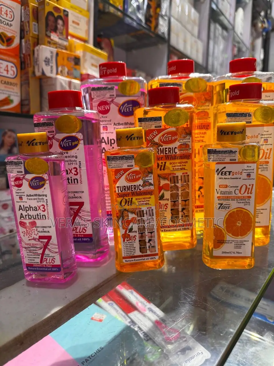 Veetgold Body Oils