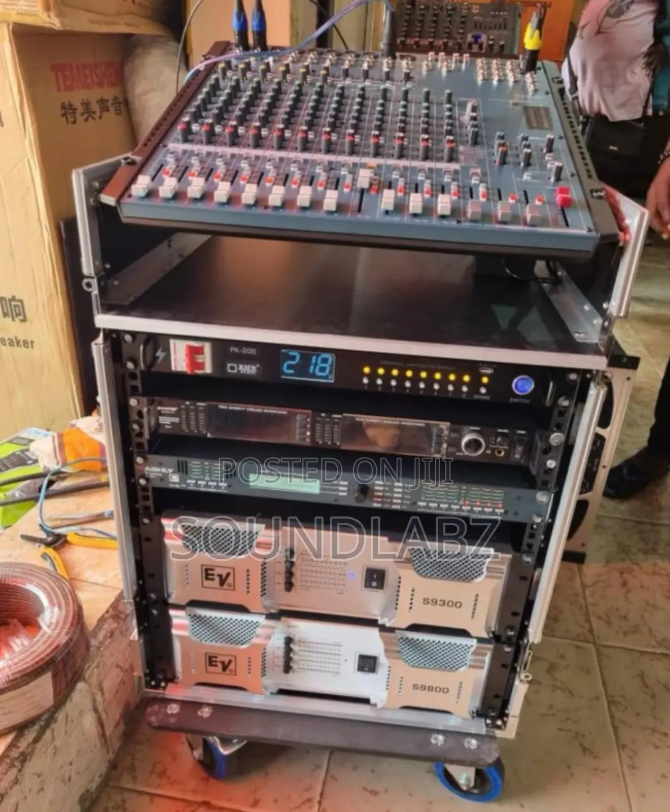 3pair Kara 12inches Line Array With 21inches & 18inches Subs Setup