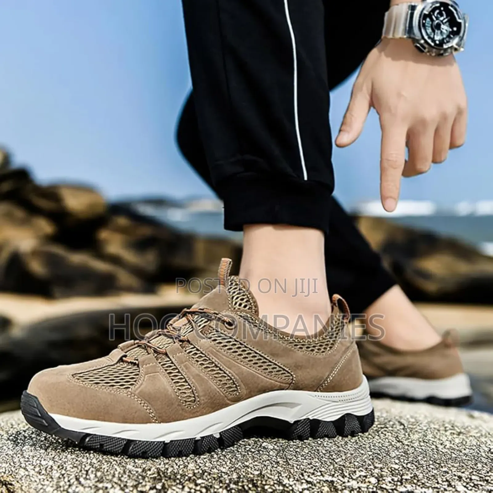 Waterproof Anti-Slip Gym Hiking Trekking Walking Outdoor Sneakers Shoe