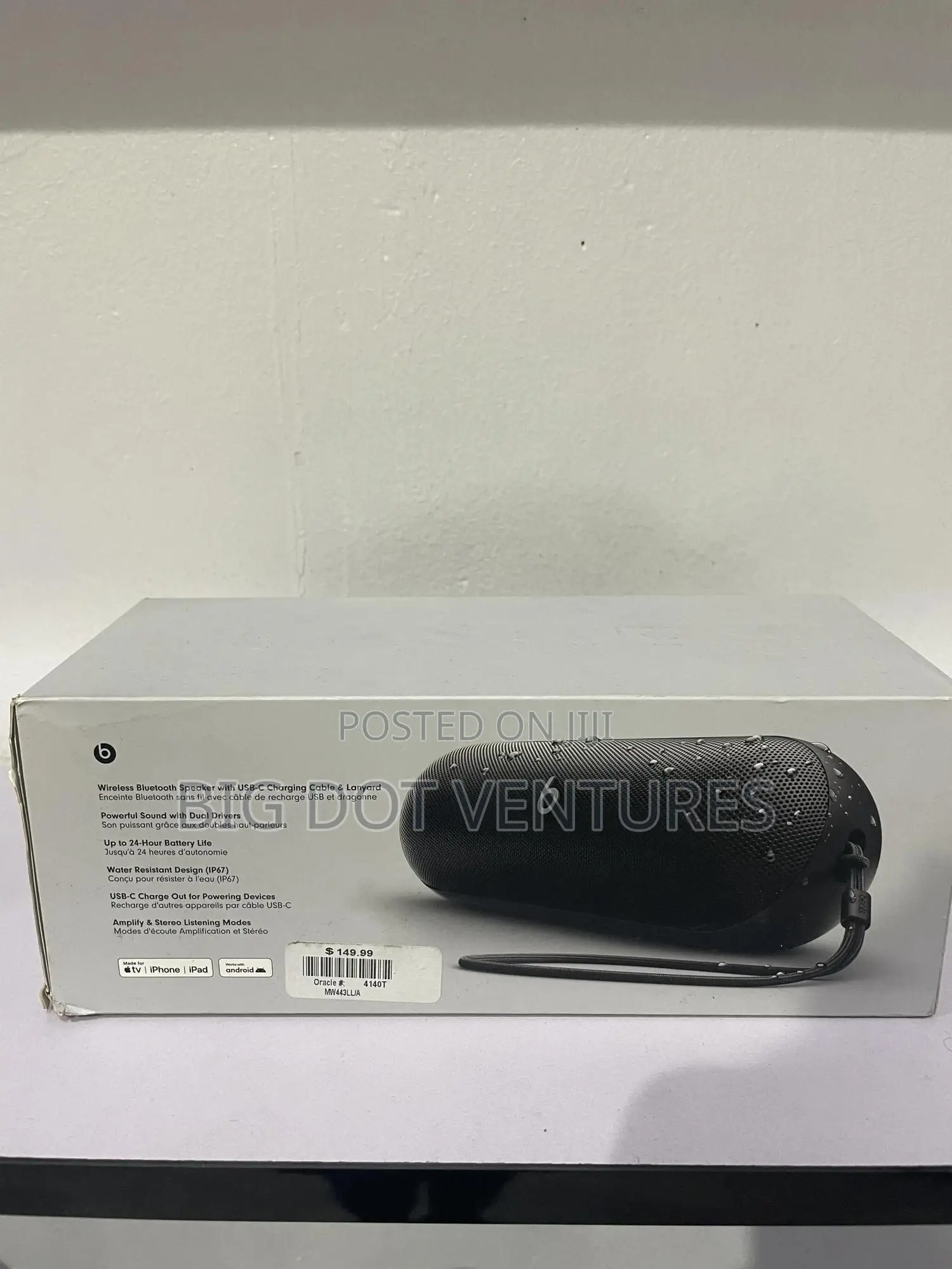 Original Beats Pill Bluetooth Speaker