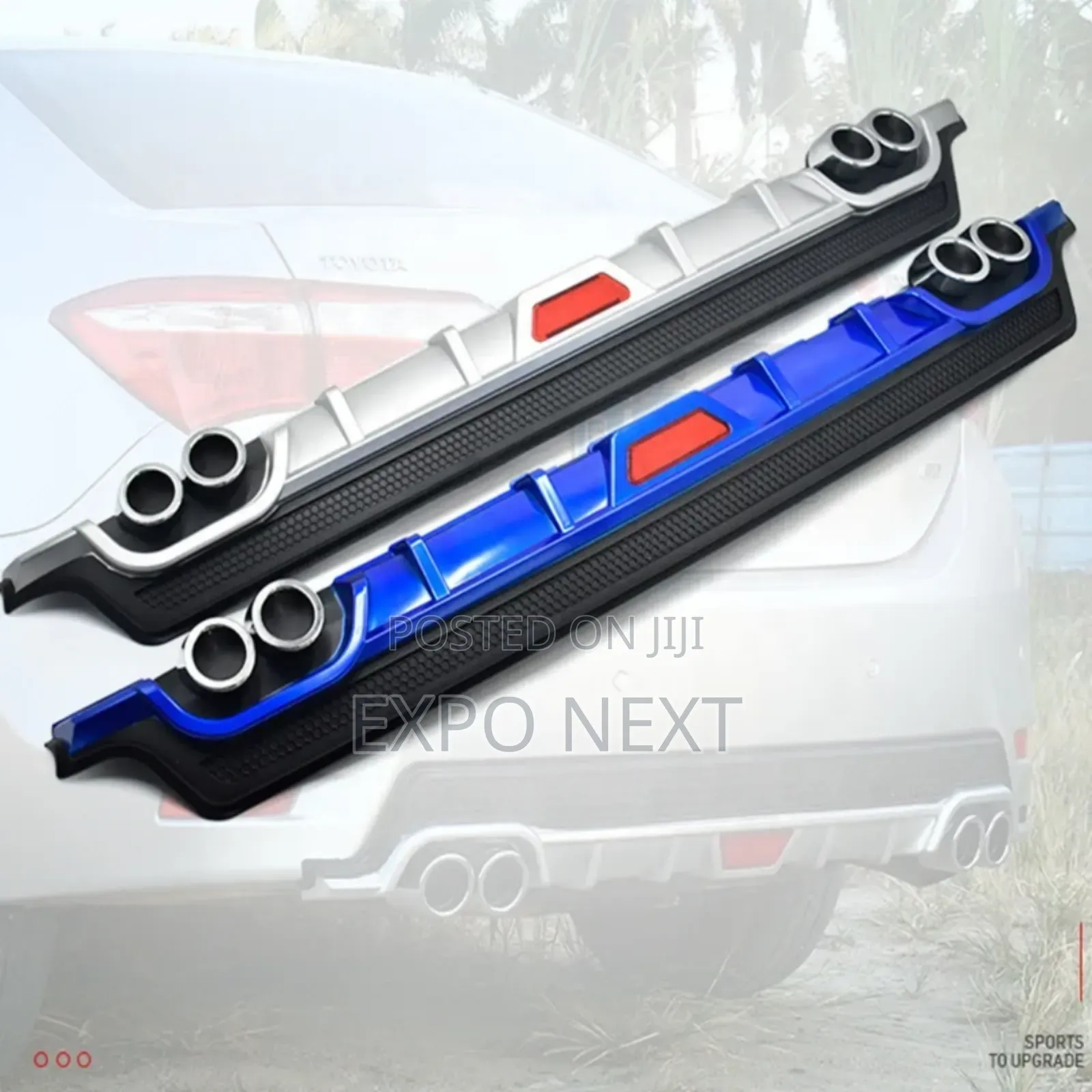Accord Rear Body Kits 2018-2019 Bumper Diffuser Led Light