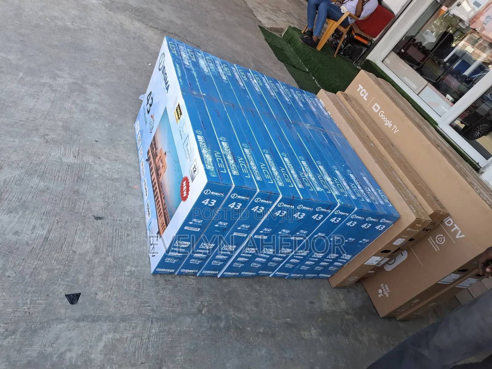 43 Inches Digital Satellite Sigma Tv Available for Sale