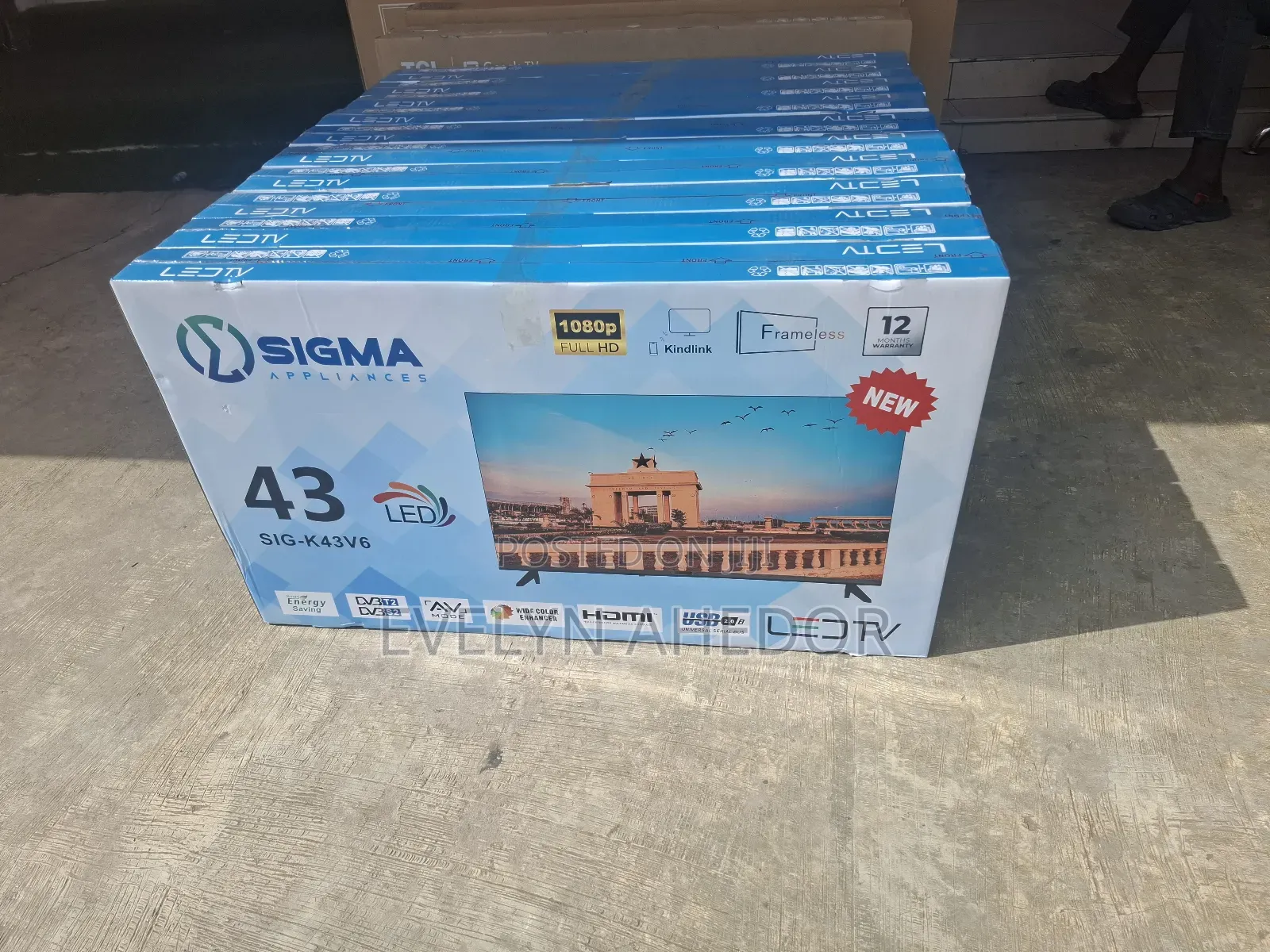 43 Inches Digital Satellite Sigma Tv Available for Sale