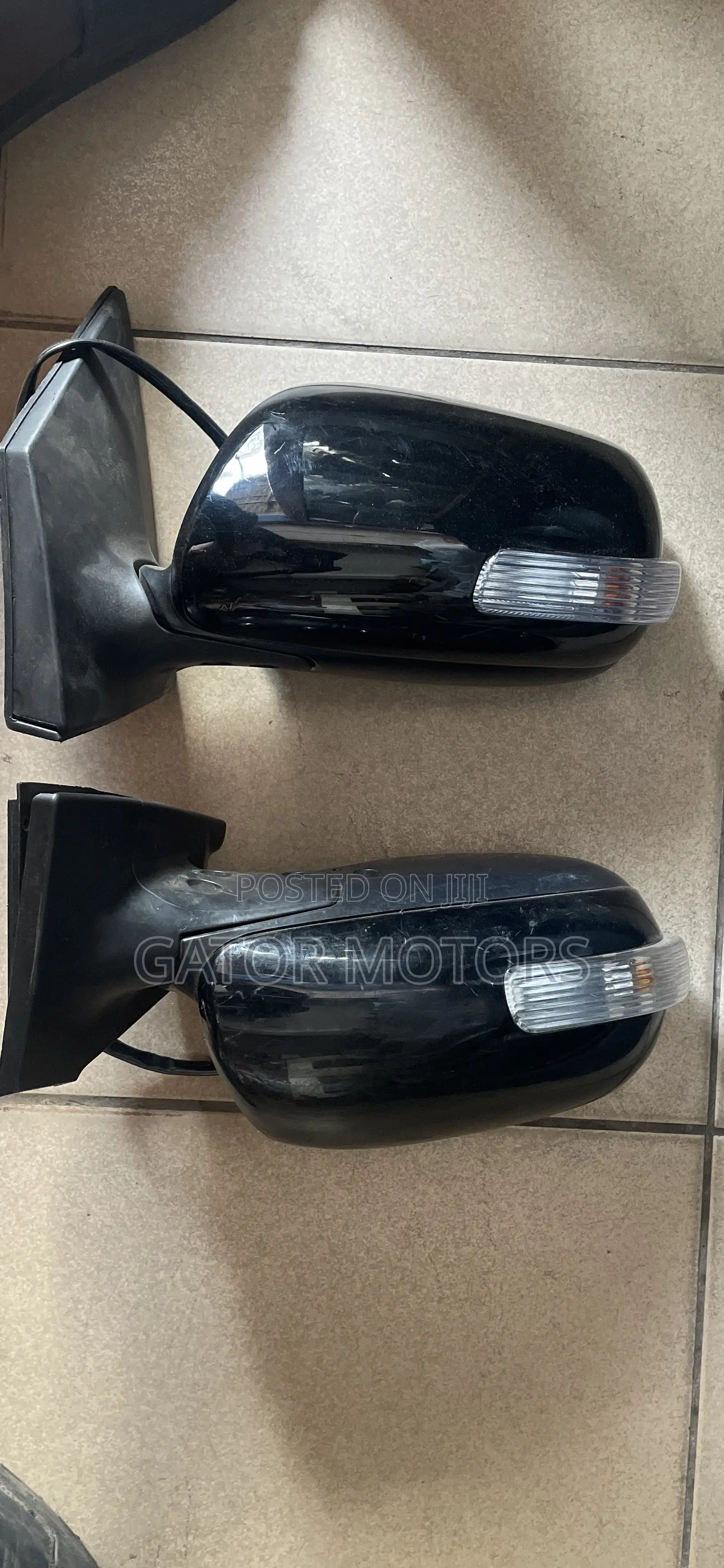 Corolla 2009 2010 2011 2012 2013 Driving Mirror With Led (Pair)