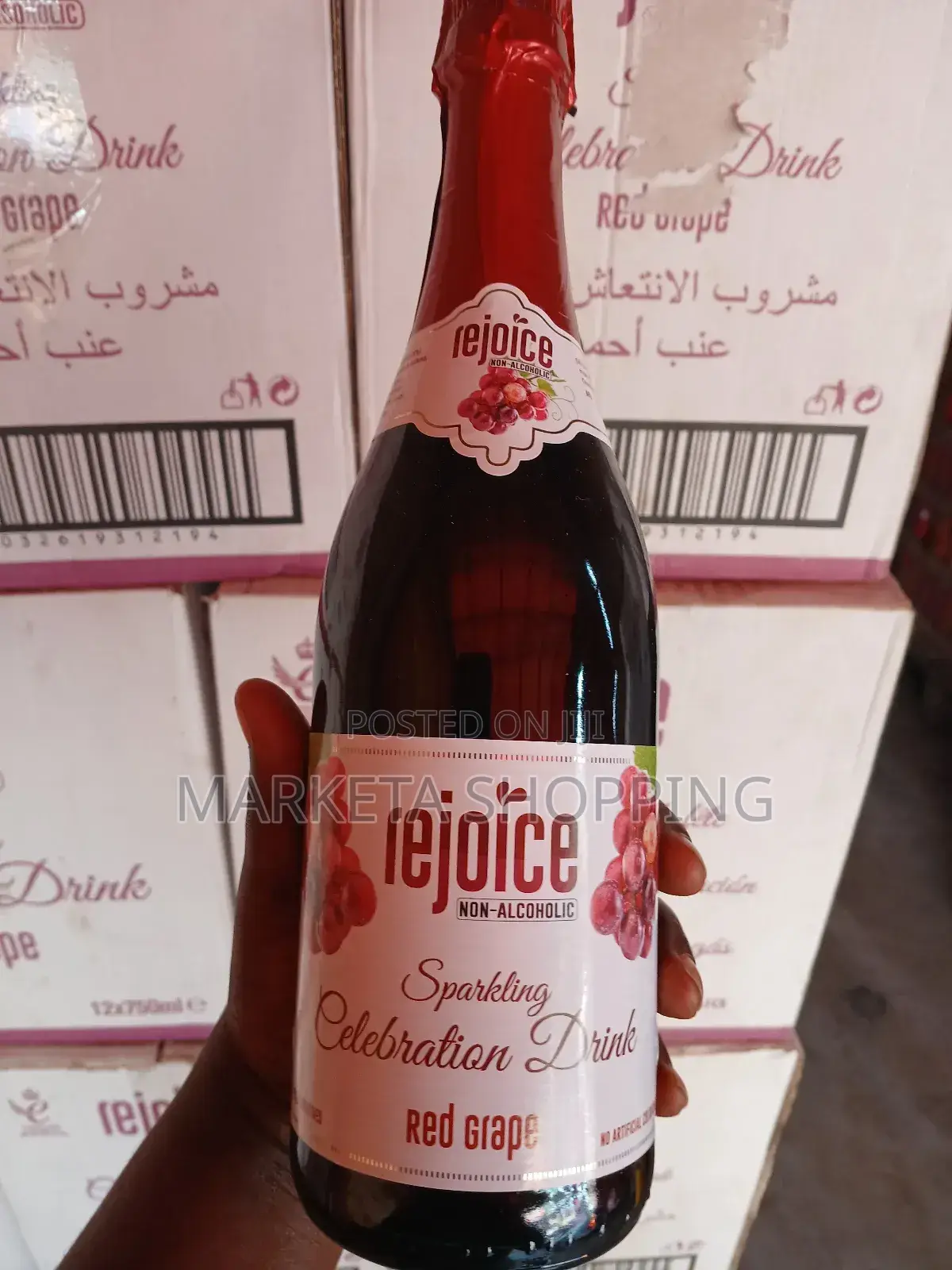 Rejoice Sparkling Wine Red Grapes 750mlx12