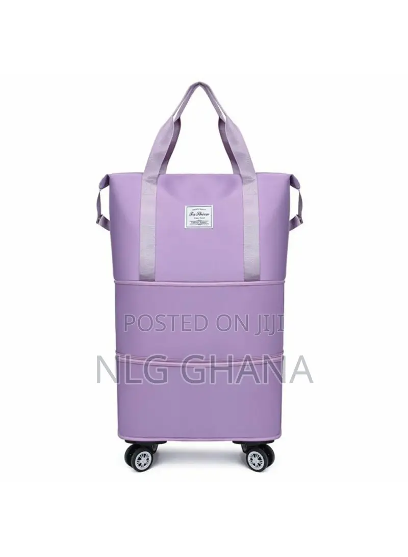 Expandable Travel Duffel Bag With Removable Wheels. Tvx29083