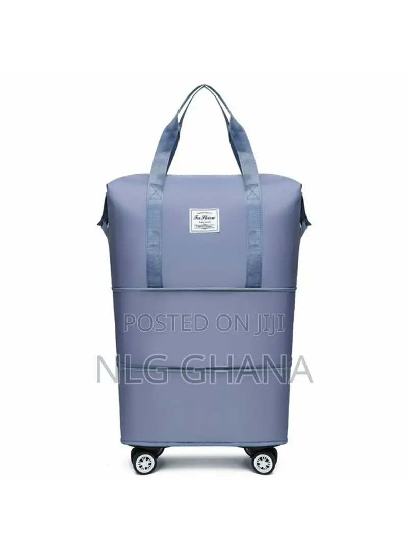 Expandable Travel Duffel Bag With Removable Wheels. Tvx29083