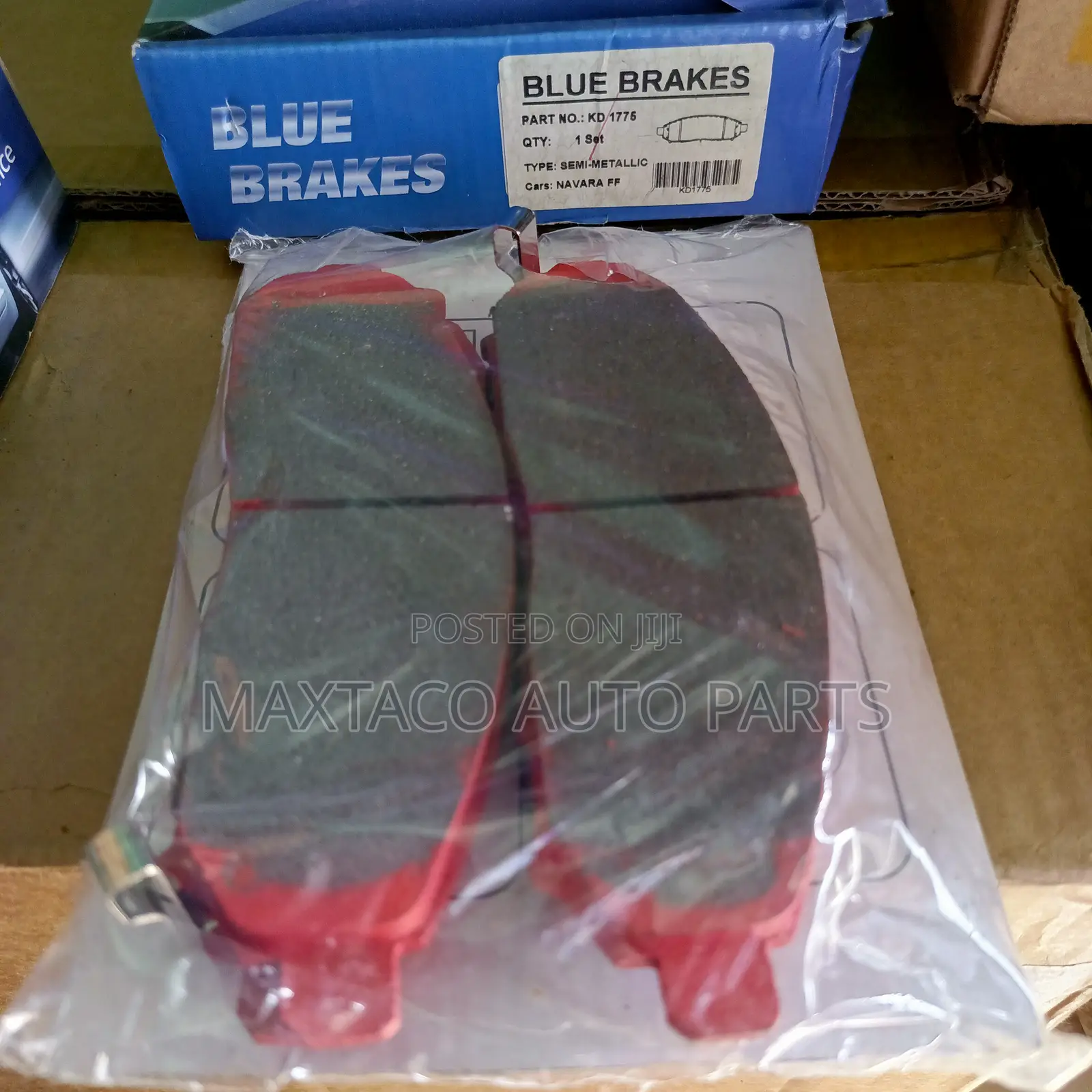 Blue Brakes Kd1775 Brake Pad-Front Nissan Navara