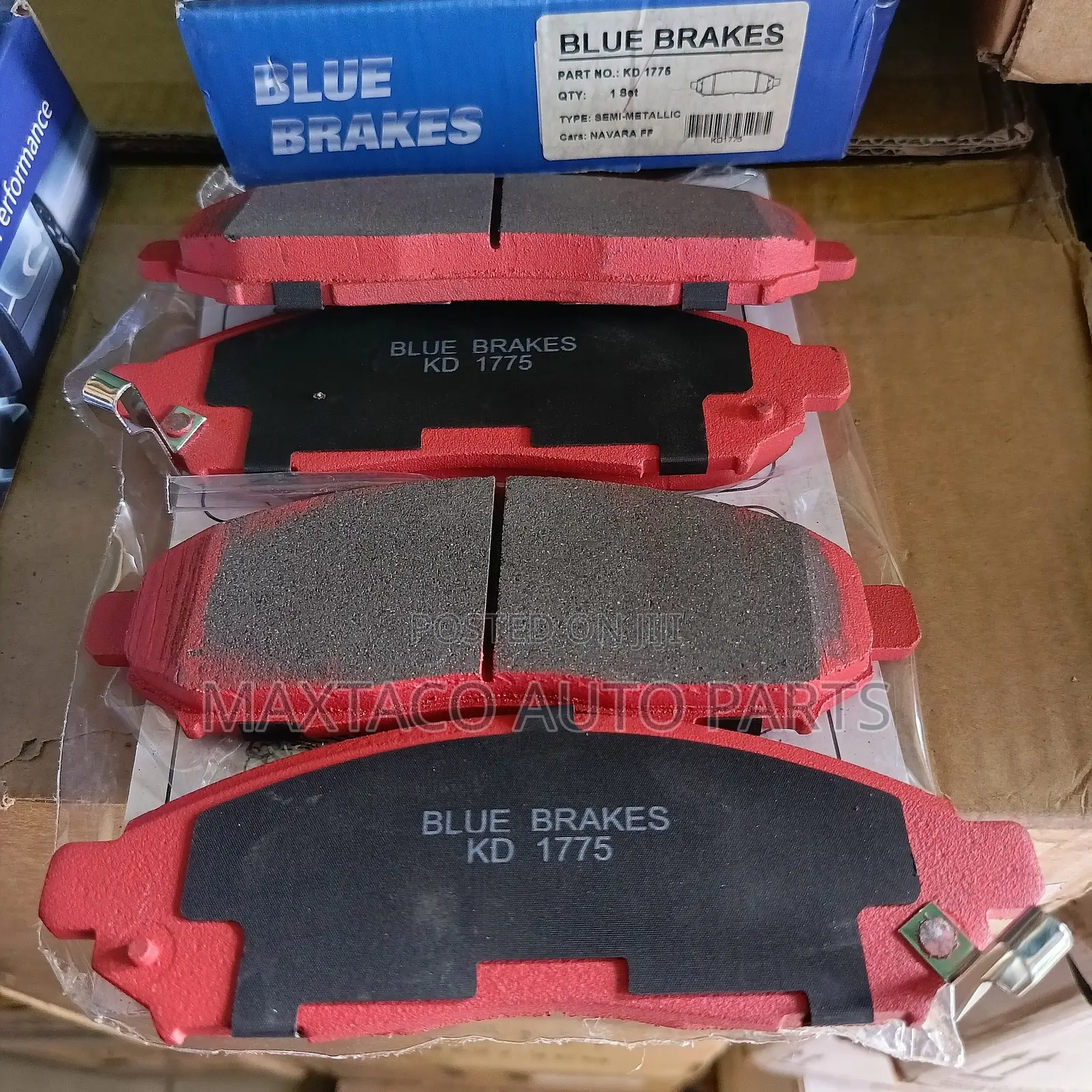 Blue Brakes Kd1775 Brake Pad-Front Nissan Navara