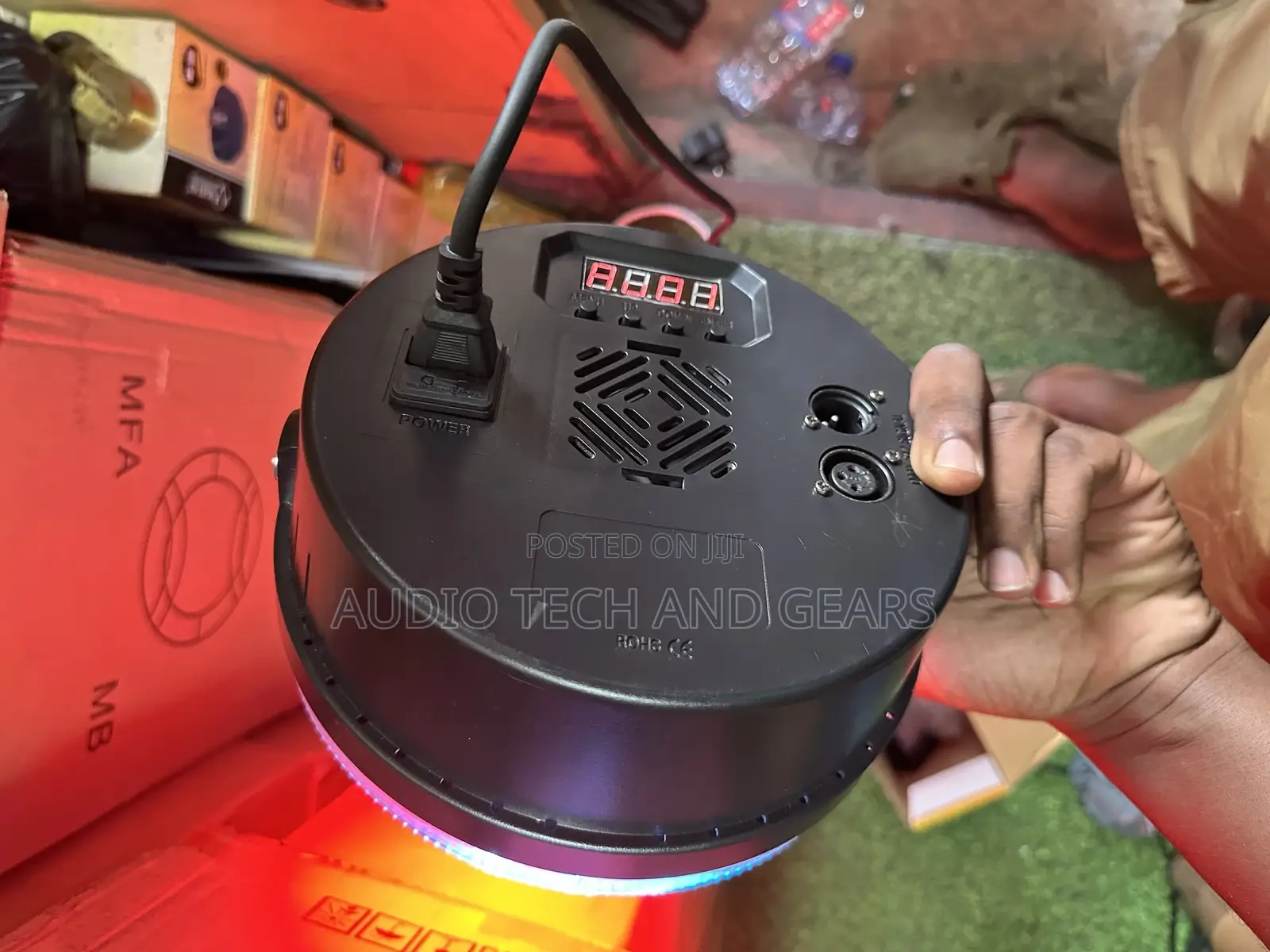 Par 18 Flat Led Light Rgbw. (New Design)