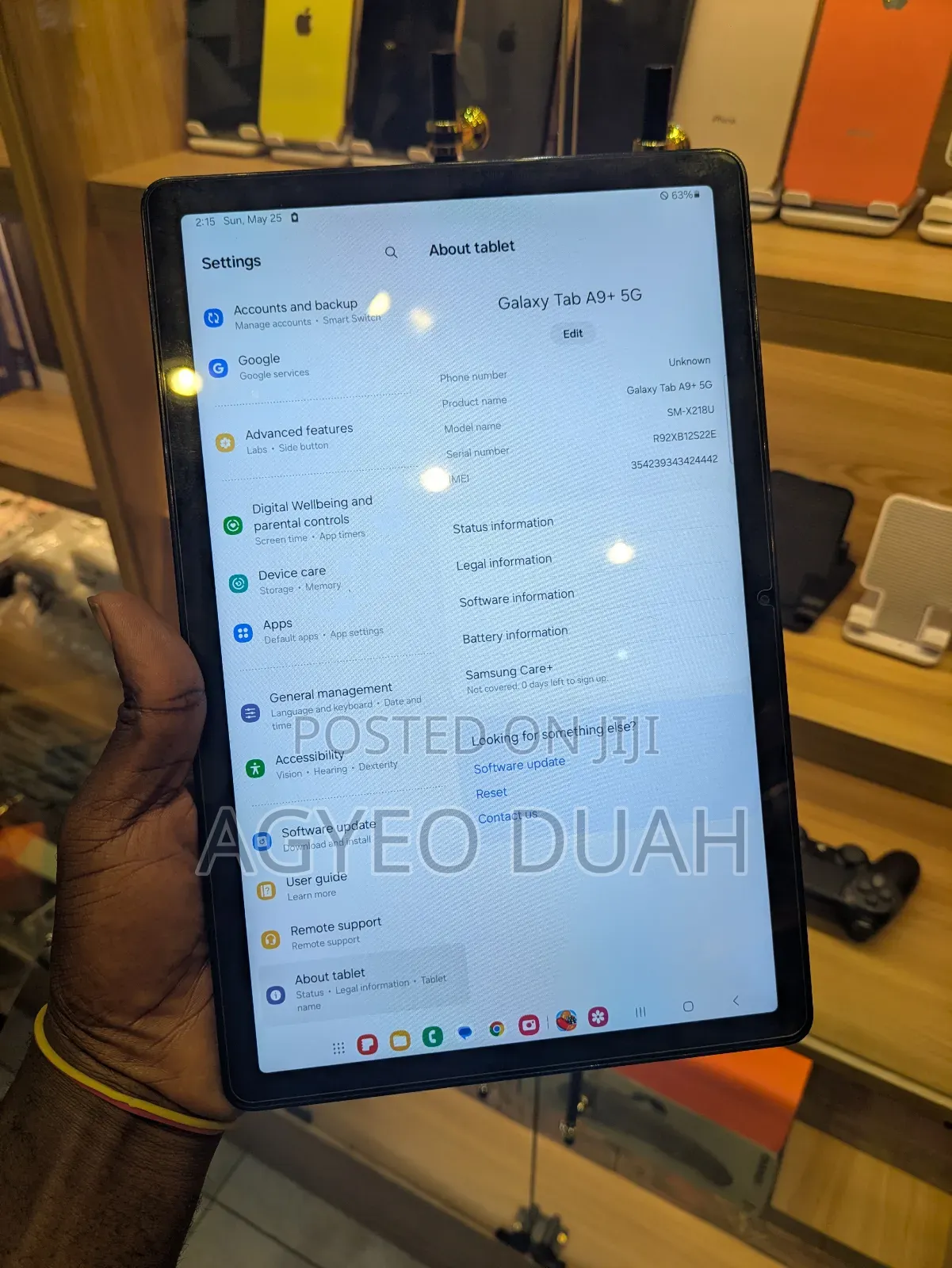New Samsung Galaxy Tab A9+ 64 GB Gray