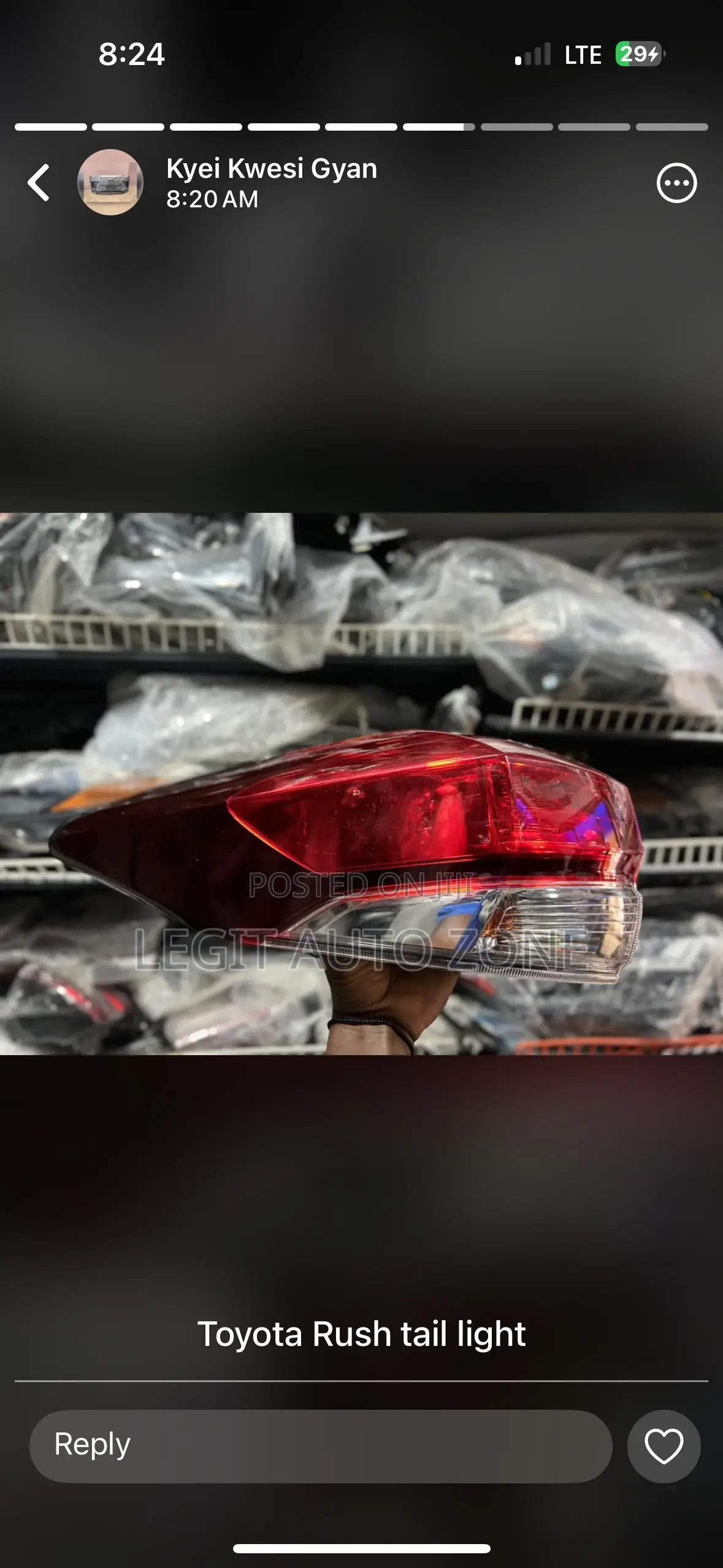 Toyota Rush 2017,2018,2019 Taillights Available