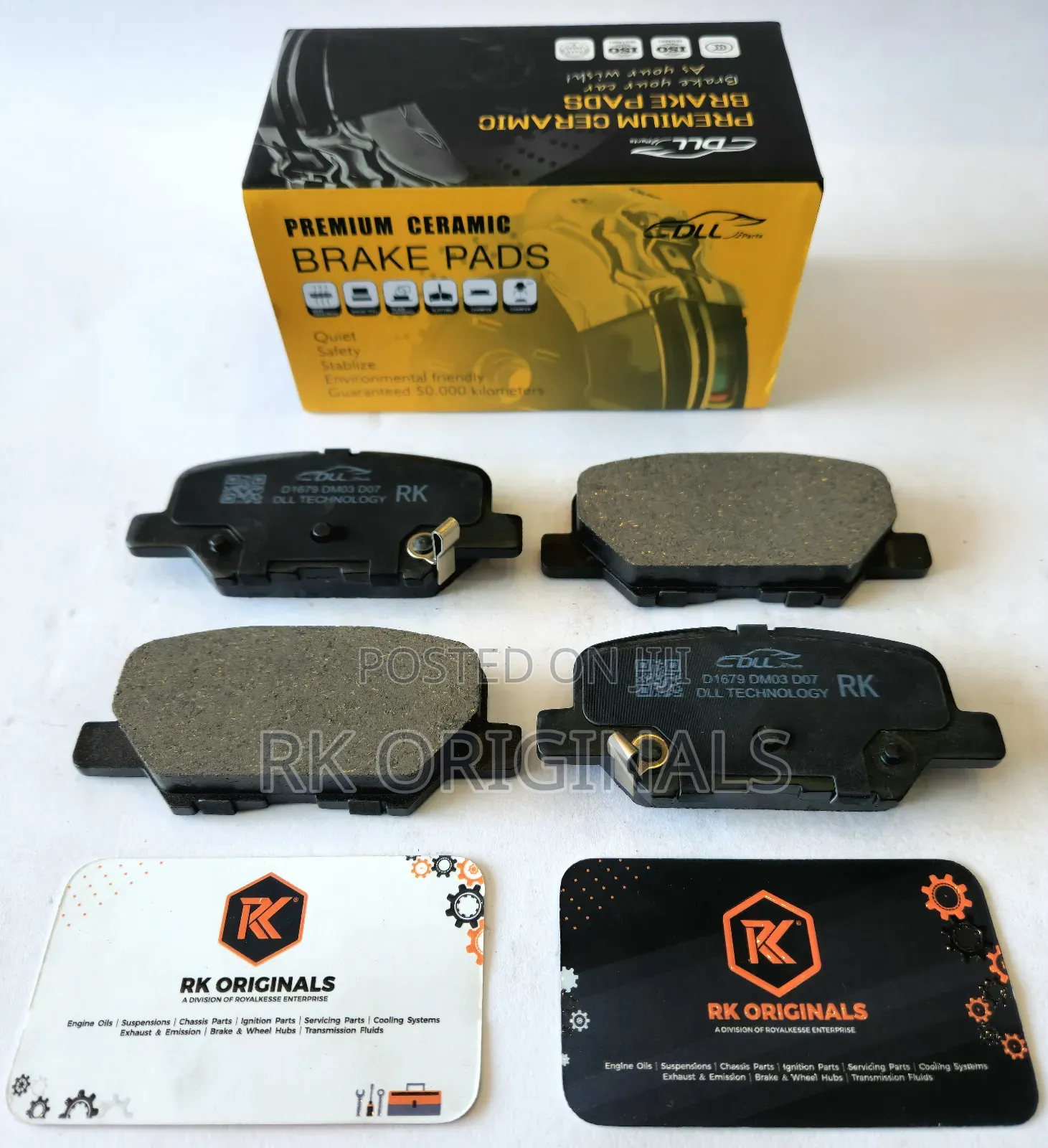 Outlander Sport 13-24/Mazda 3,6 14-16 Ceramic Back Brake Pad