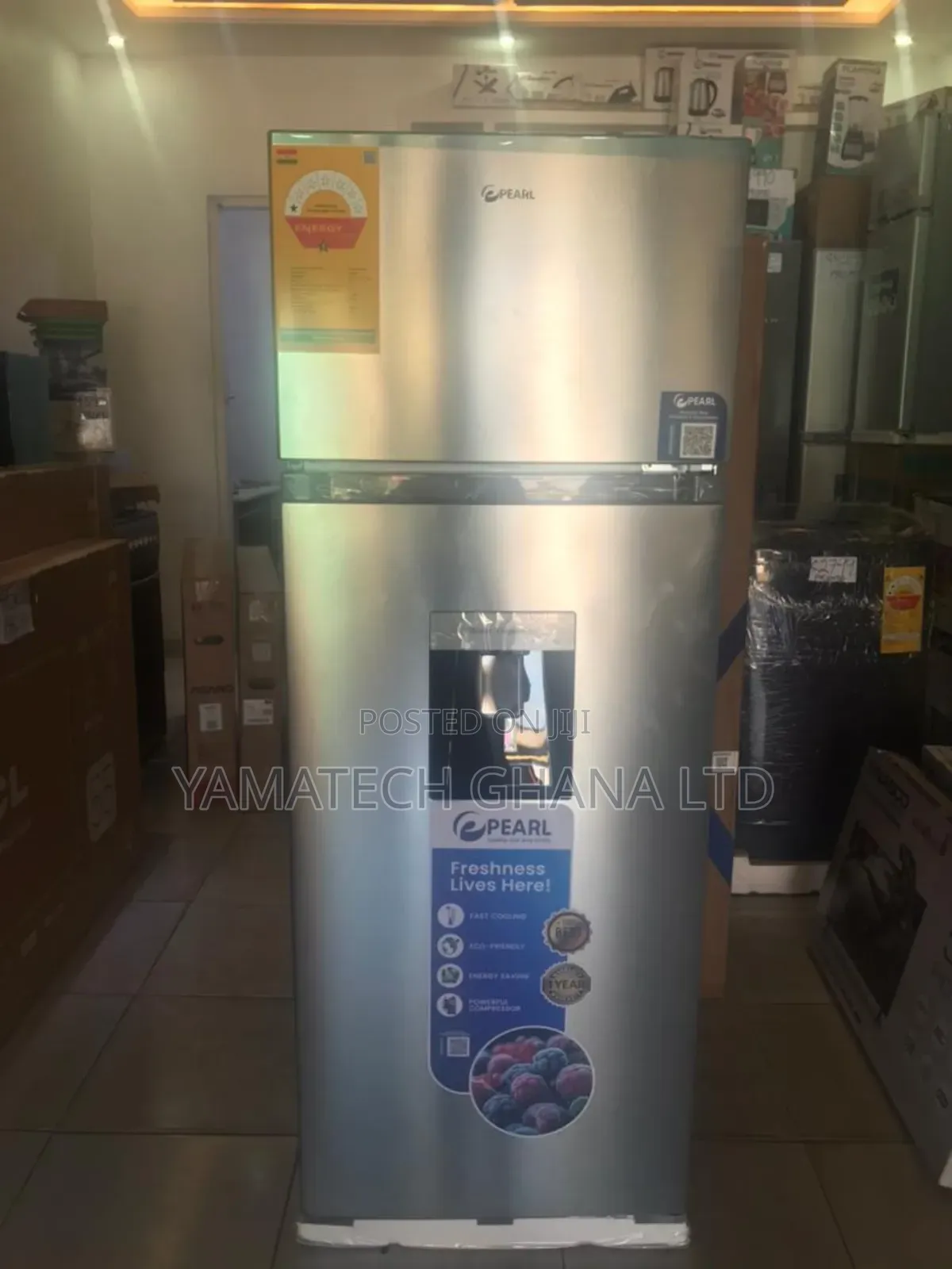 Pearl 204l Refrigerator With Dispenser