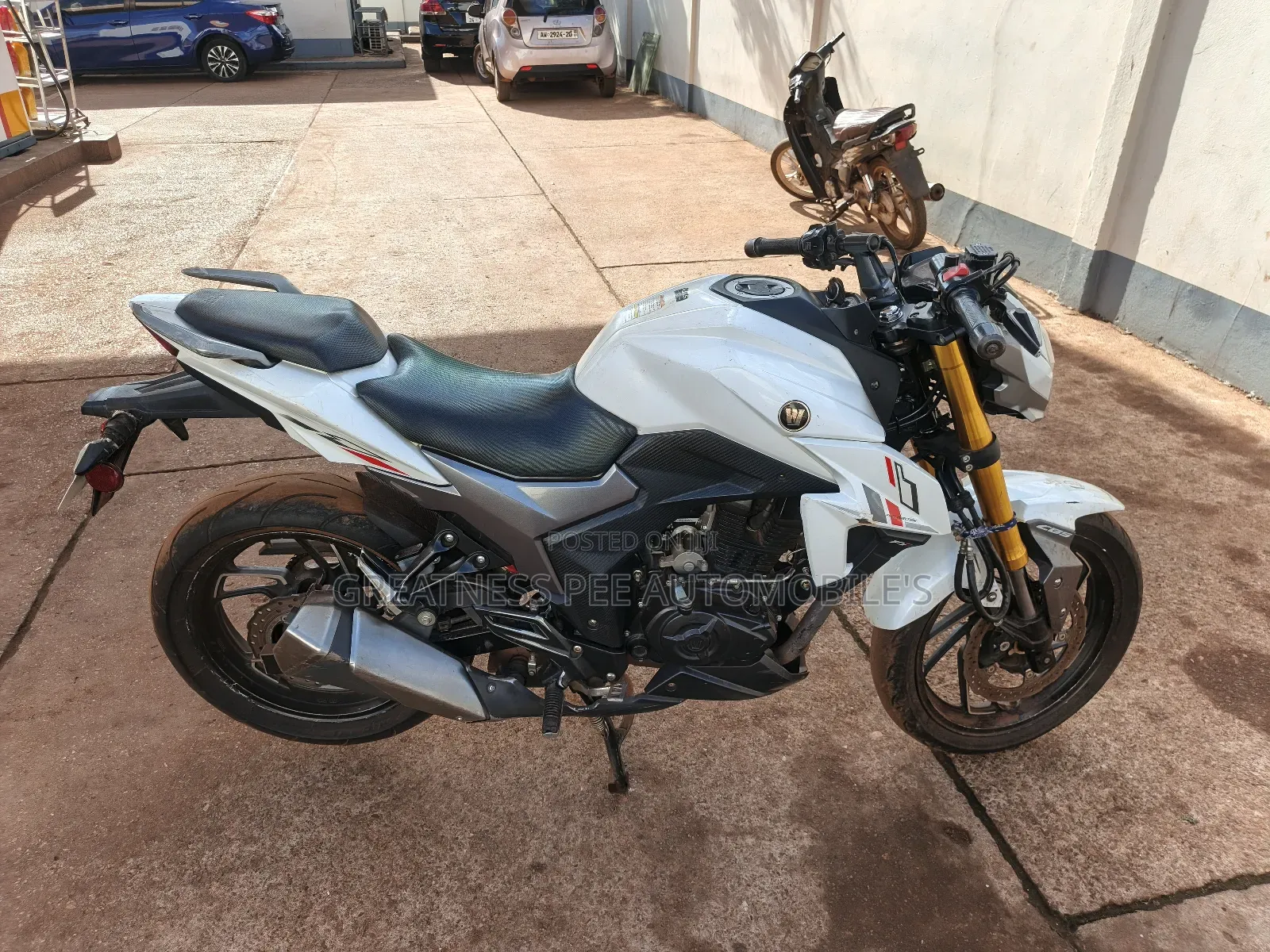 Haojue DR190S 2022 White