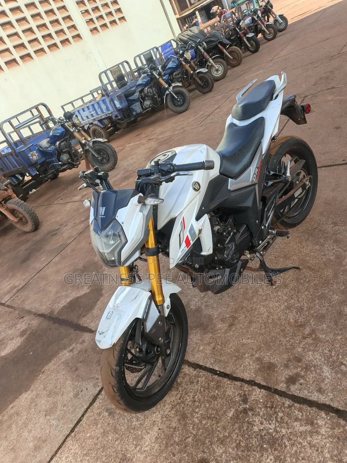 Haojue DR190S 2022 White