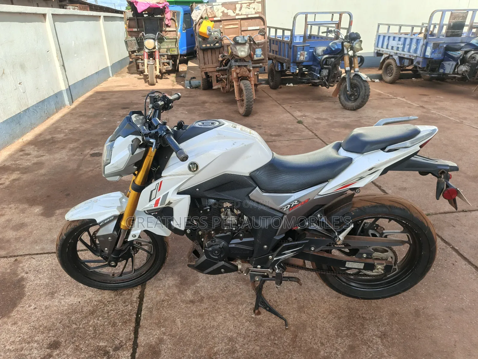 Haojue DR190S 2022 White