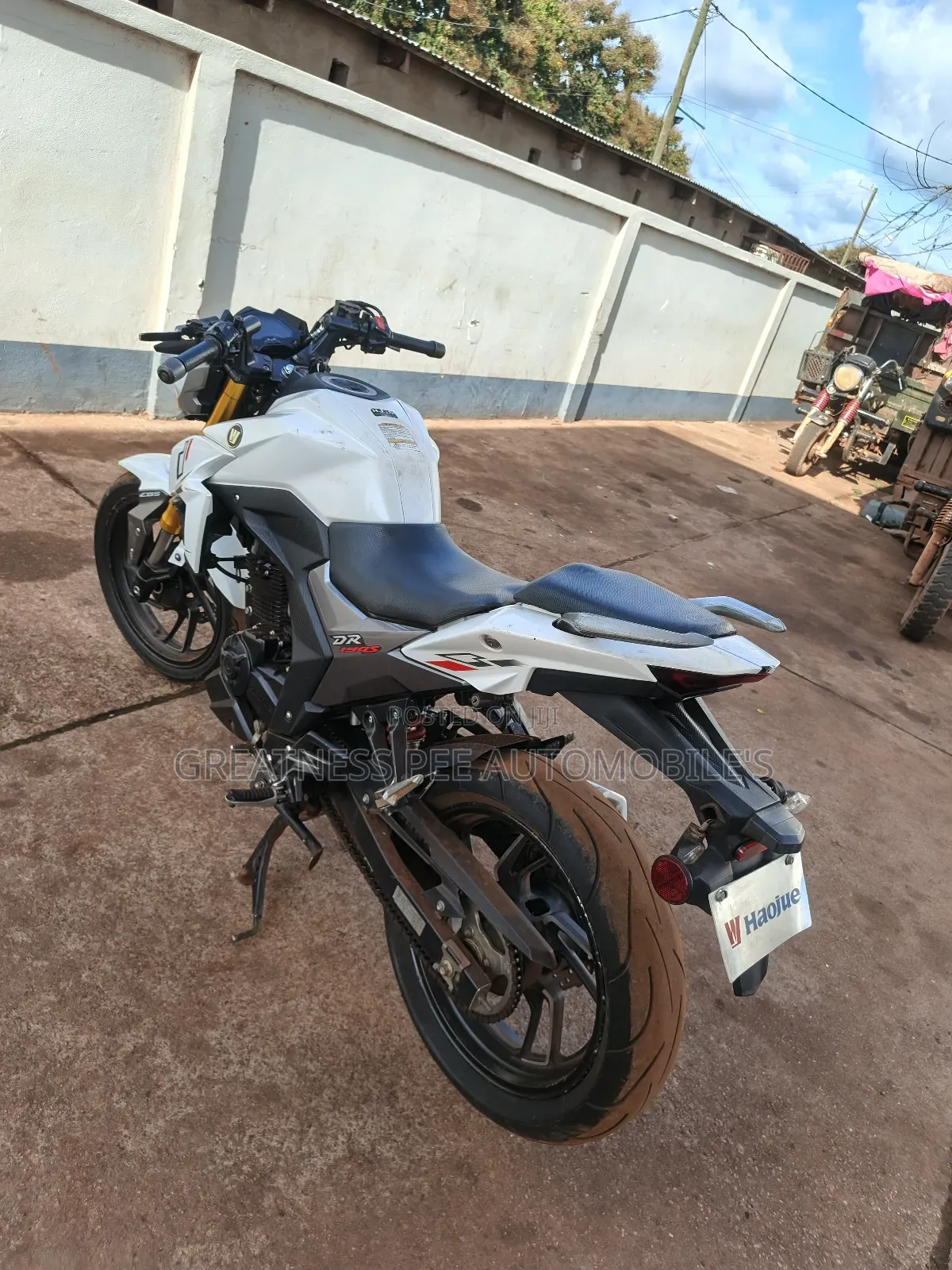 Haojue DR190S 2022 White