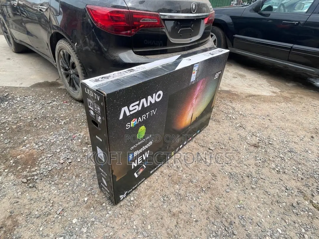 Asano 55” Crystal-Clear Vision Tv With Smart Connectivity