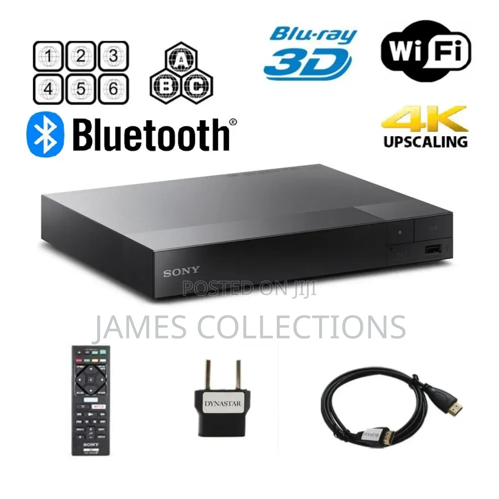 Sony BDP-S6700 -Upscaling Blu-Ray Disc Player With Wi-Fi