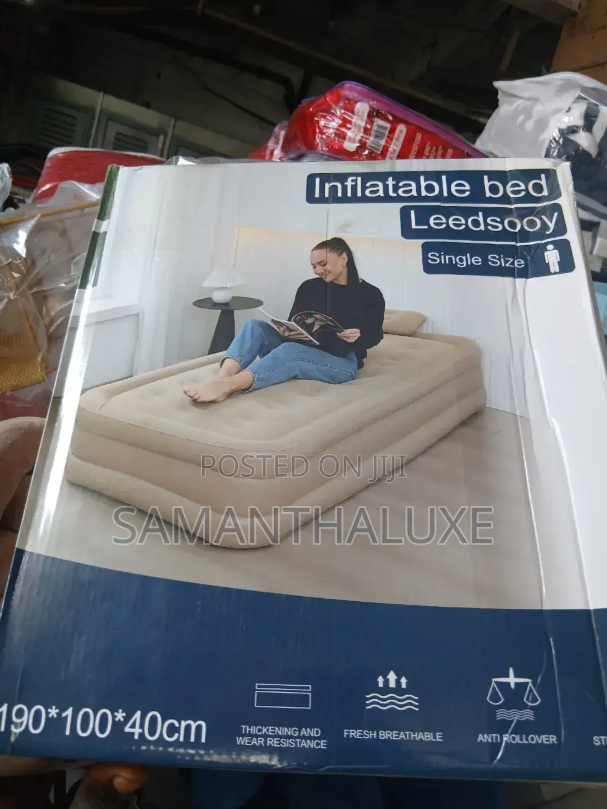 Inflatable Bed With Pump
