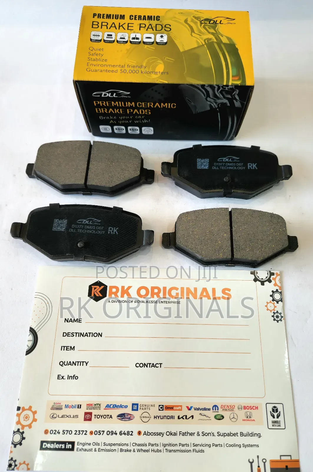 Explorer 11-19/Edge 11-14/Taurus 10-19 Ceramic Back Brake Pad