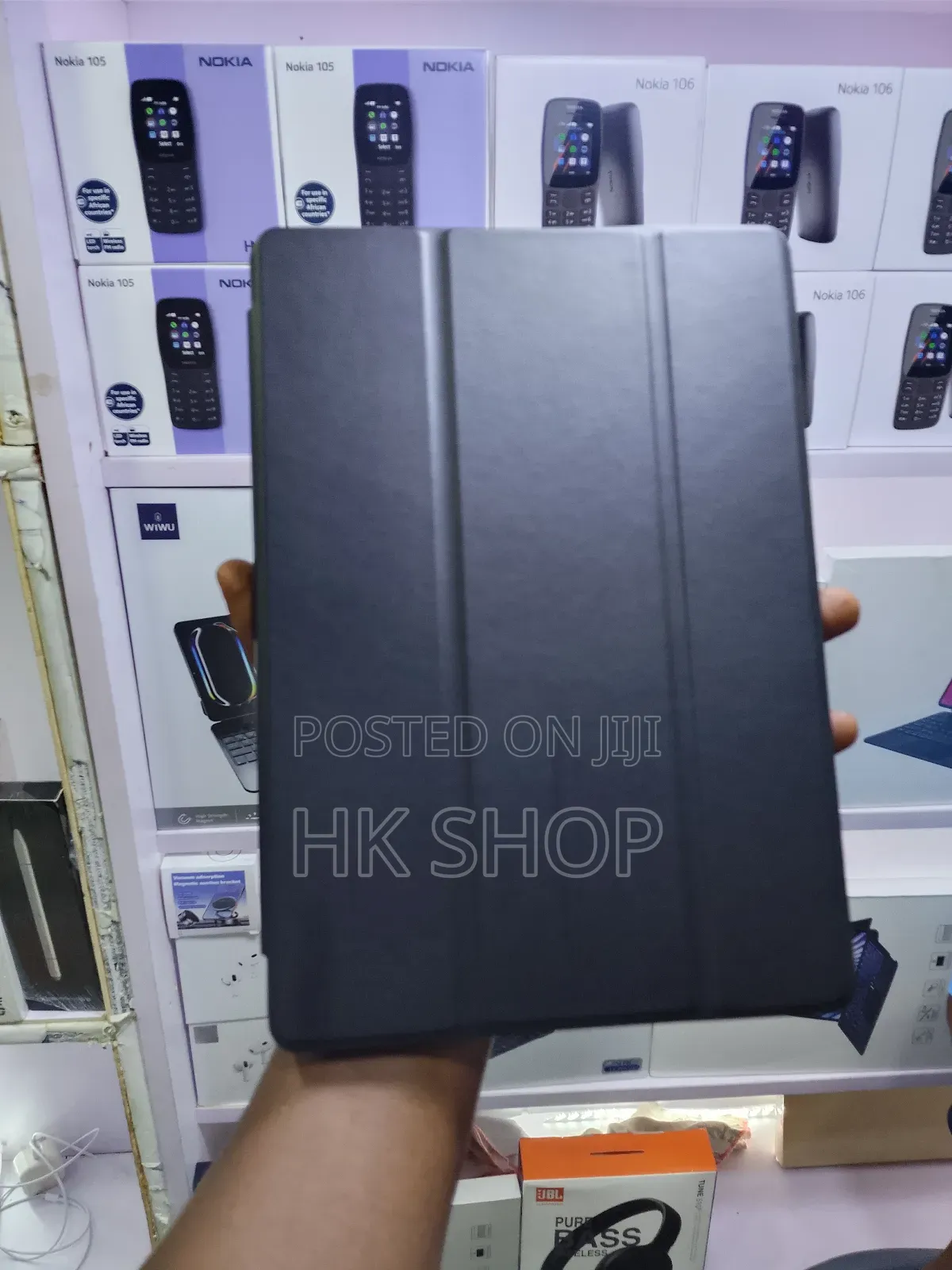 Black Smart Case For Samsung Galaxy Tab A9 Plus 5g 11 Inches