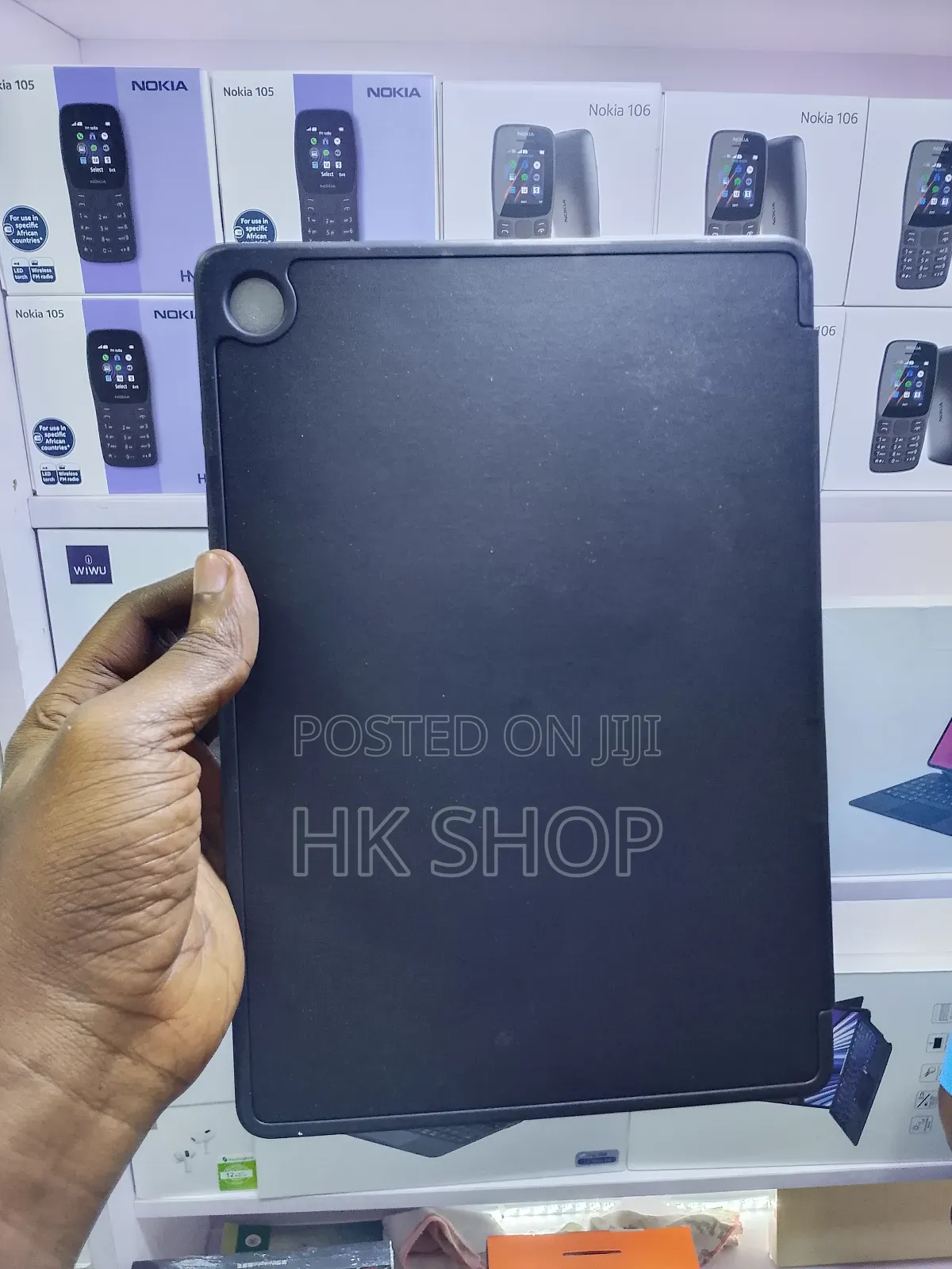 Black Smart Case For Samsung Galaxy Tab A9 Plus 5g 11 Inches