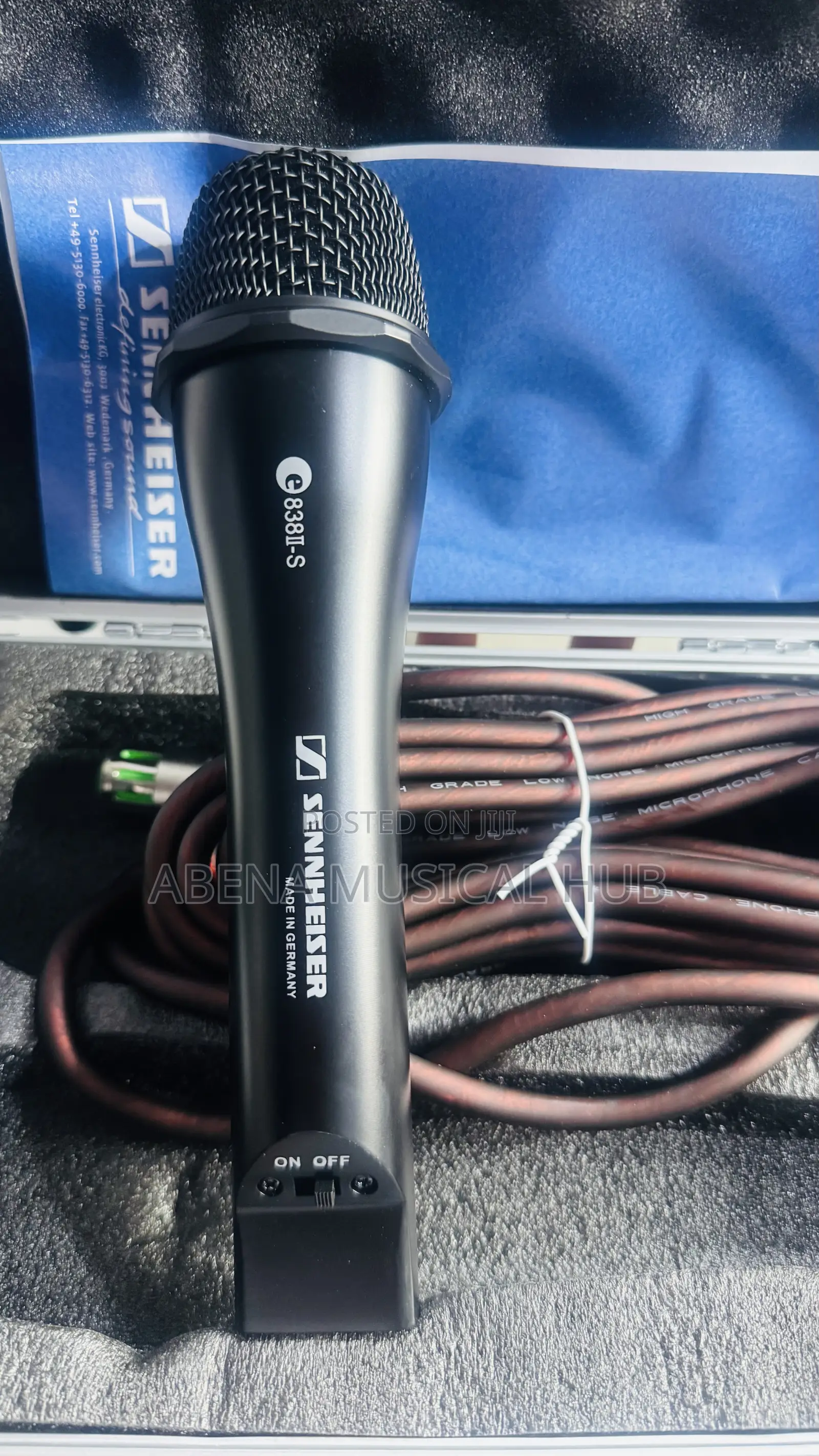 Sennheiser Cord Microphone E 838-S