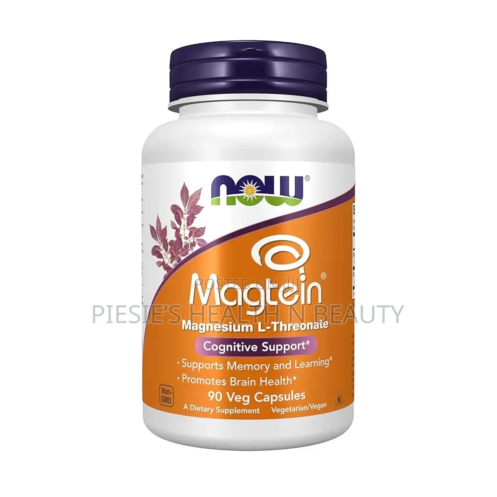Now Foods Magtein, Magnesium L- Threonate, Cognitive Support,90s
