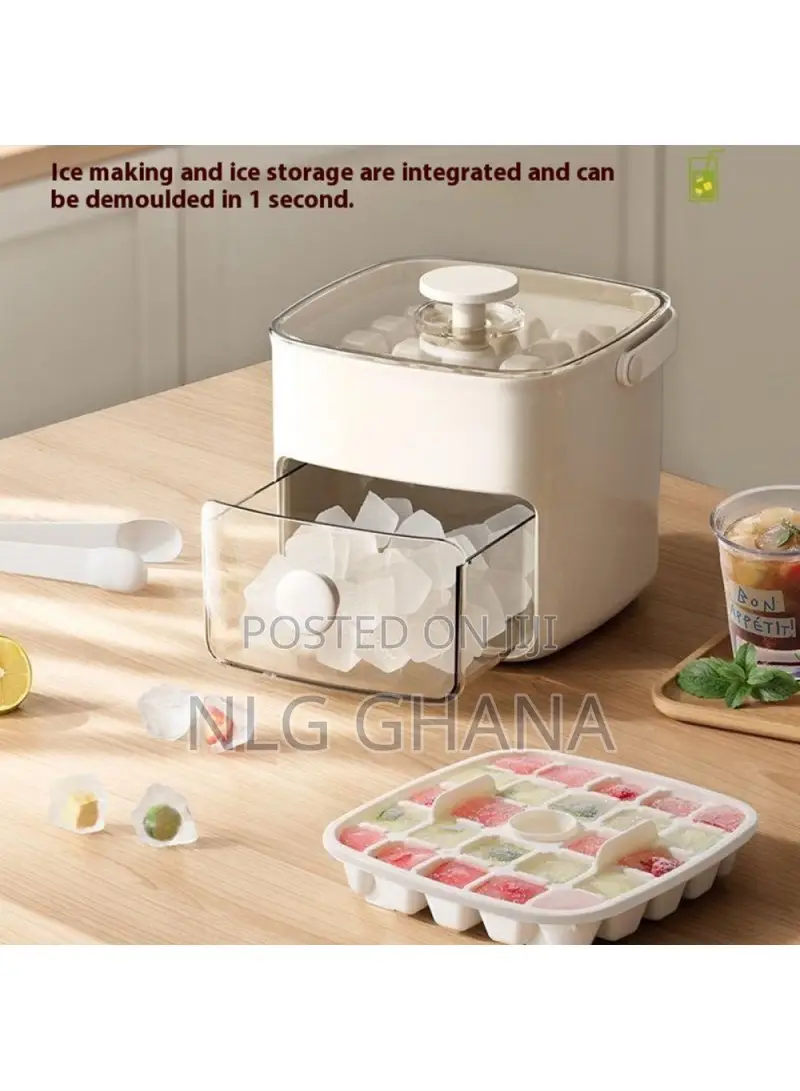 48 Grid Ice Block Tray With Easy Release Button. Tvx28585