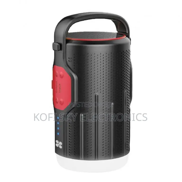 Promate Portable Led Camp Light With Wireless Speaker