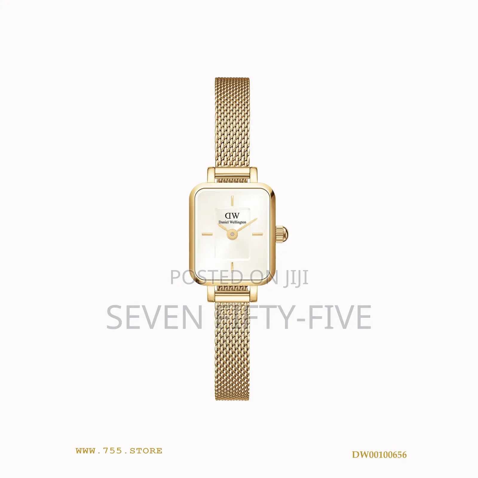 Daniel Wellington Quadro Mini Evergold Champagne Dw