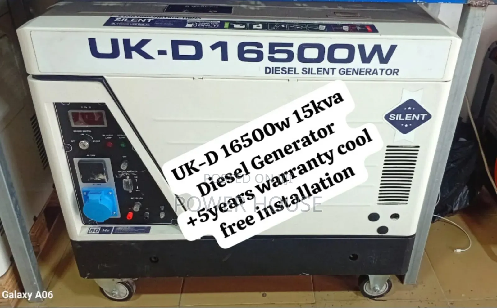 Casual Creator Uk-D 16500watts 15kva Silent Uk-D 15kva Diesel Silent